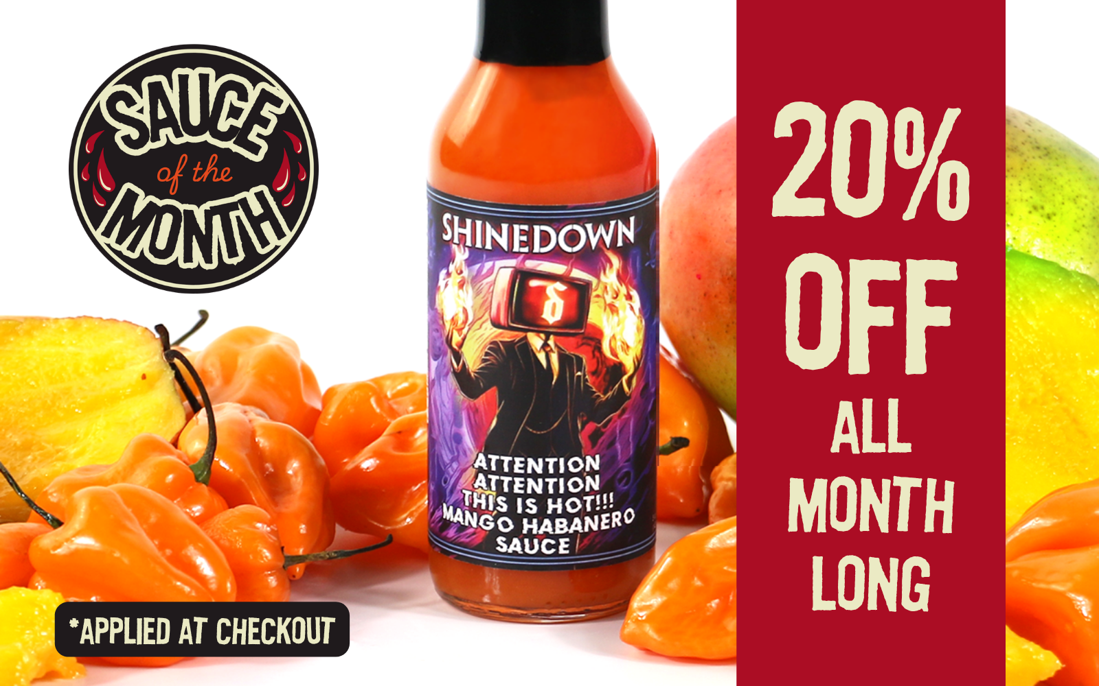 June's Sauce of the Month: Attention Attention This Is Hot!!! - TorchBearer Sauces
