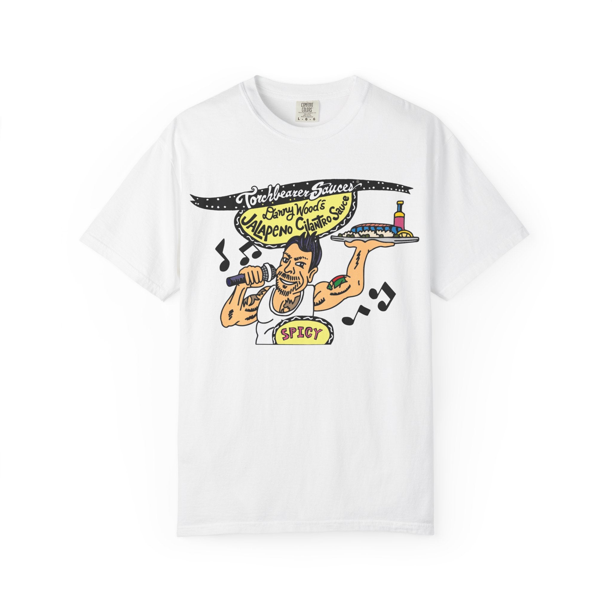 DANNY BOY O'CONNOR 限定版 Tシャツ Danny Wood's Jalapeno Cilantro T-Shirt - TorchBearer Sauces