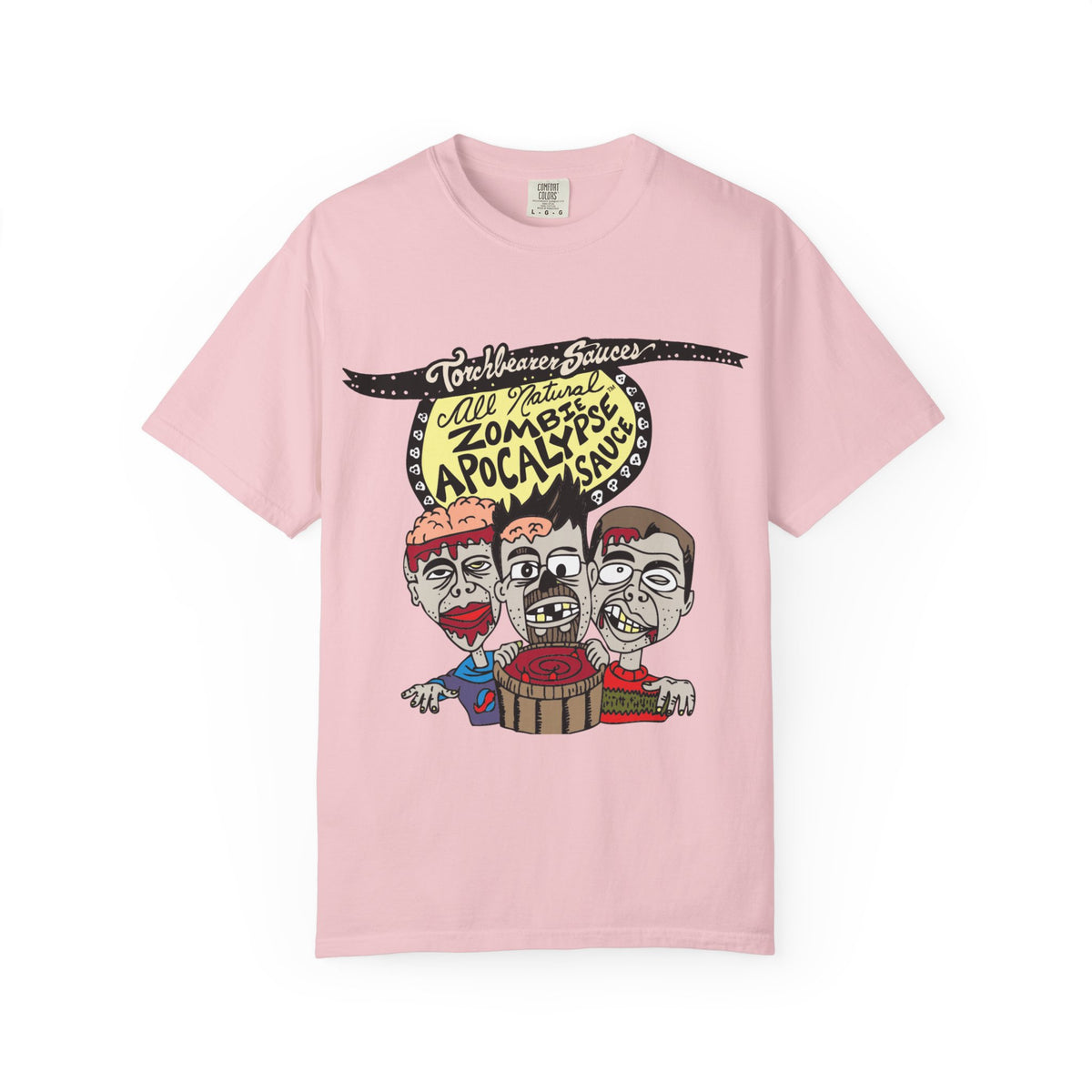 Zombie Apocalypse Character T-Shirt (multiple colors available)