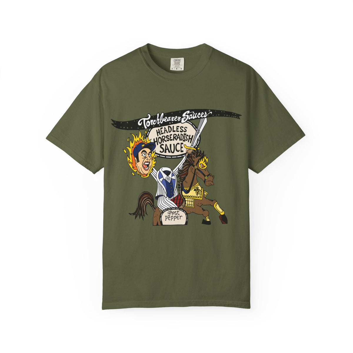 Headless Horseradish Character T-Shirt (multiple colors available)