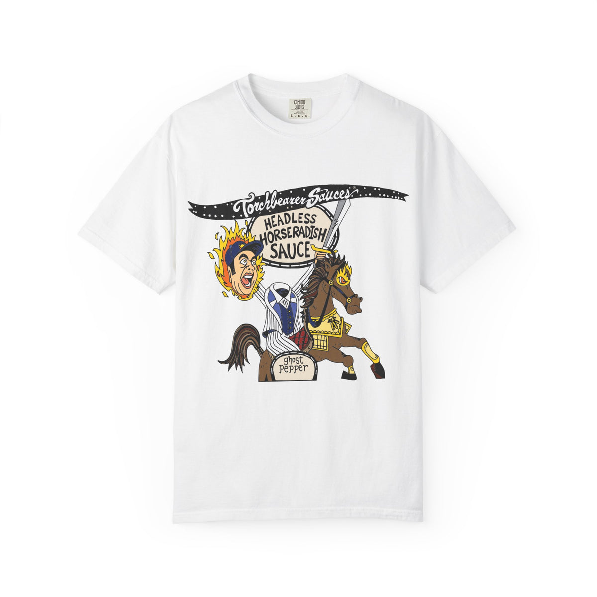 Headless Horseradish Character T-Shirt (multiple colors available)