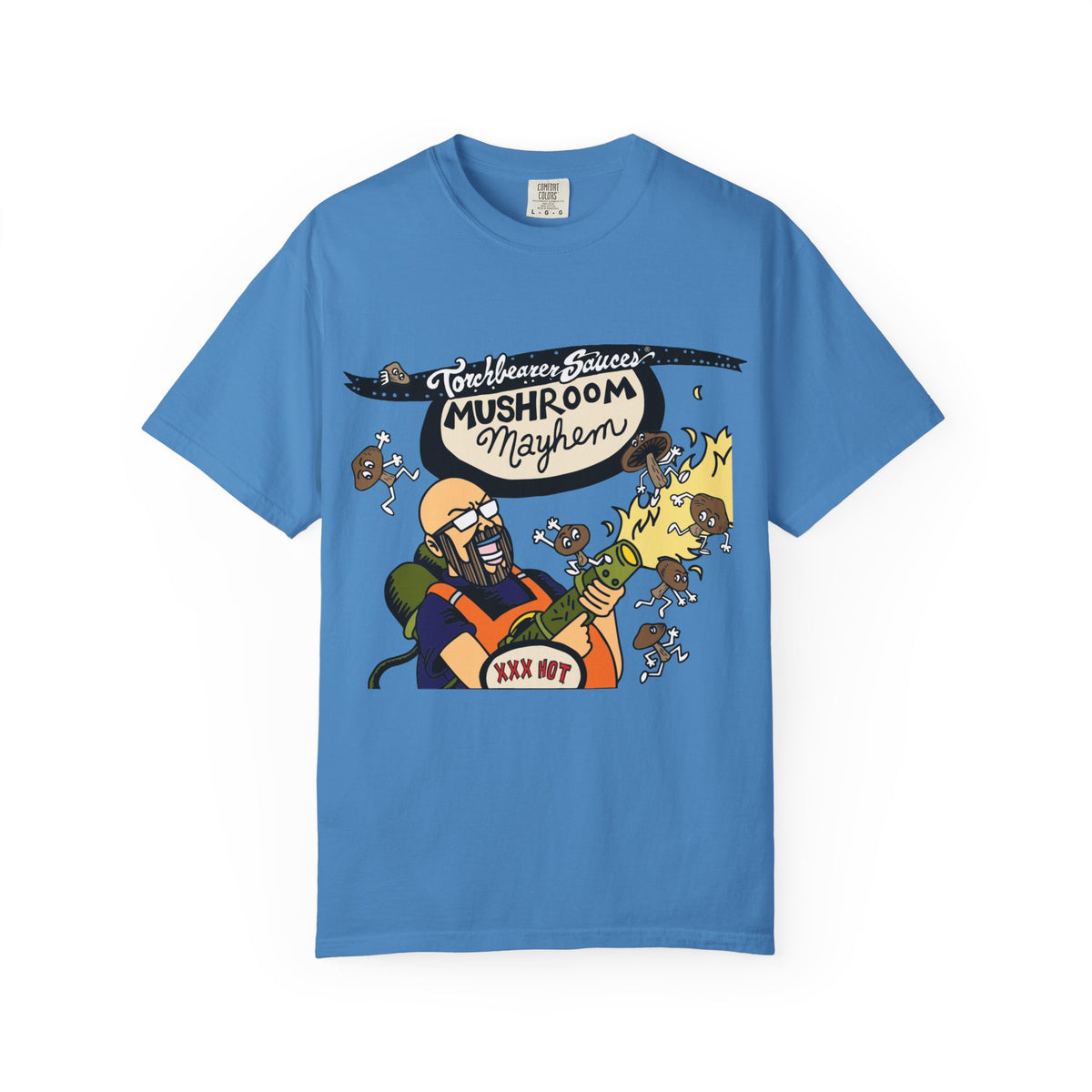 Mushroom Mayhem Character T-shirt (multiple colors available)