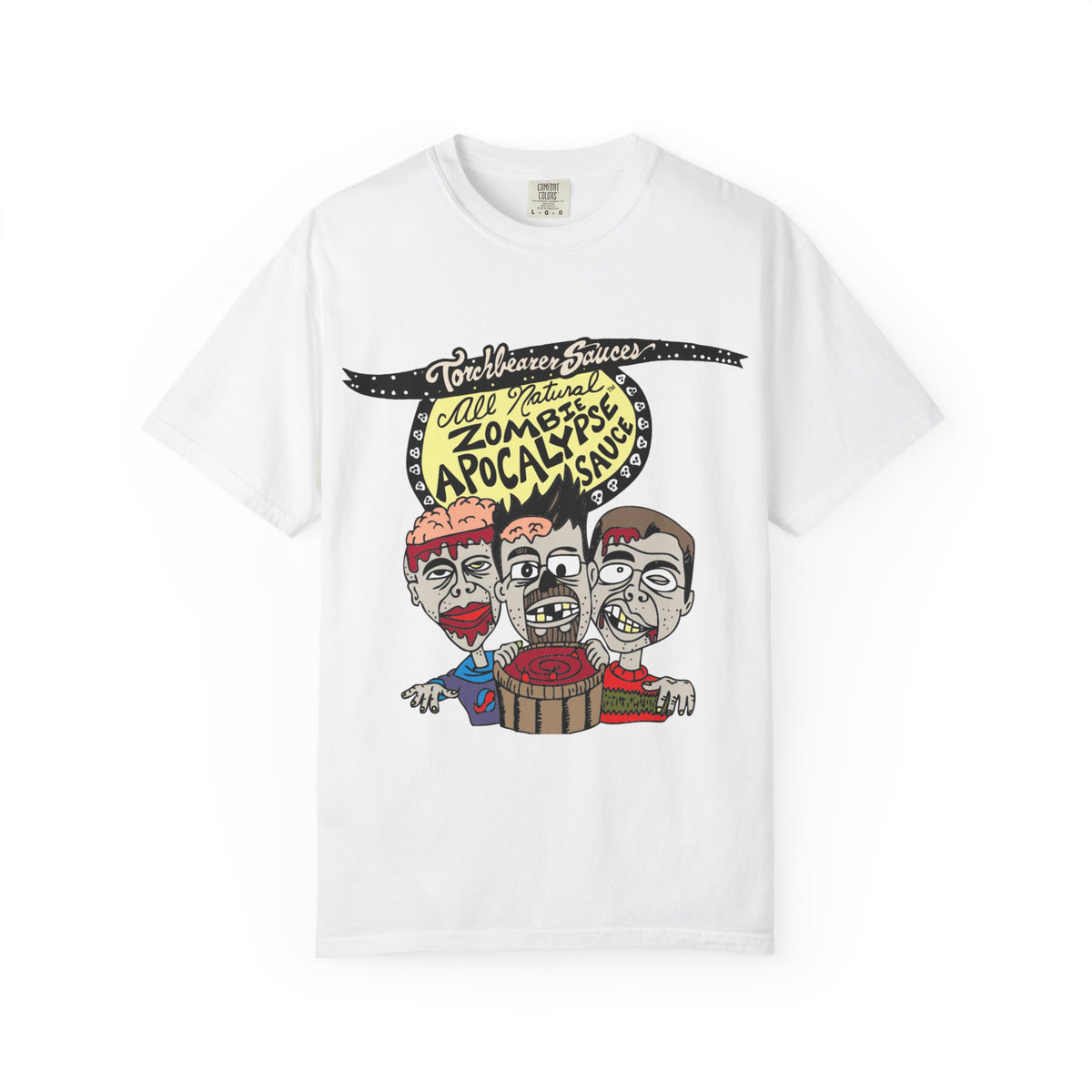 Zombie Apocalypse Character T-Shirt (multiple colors available)