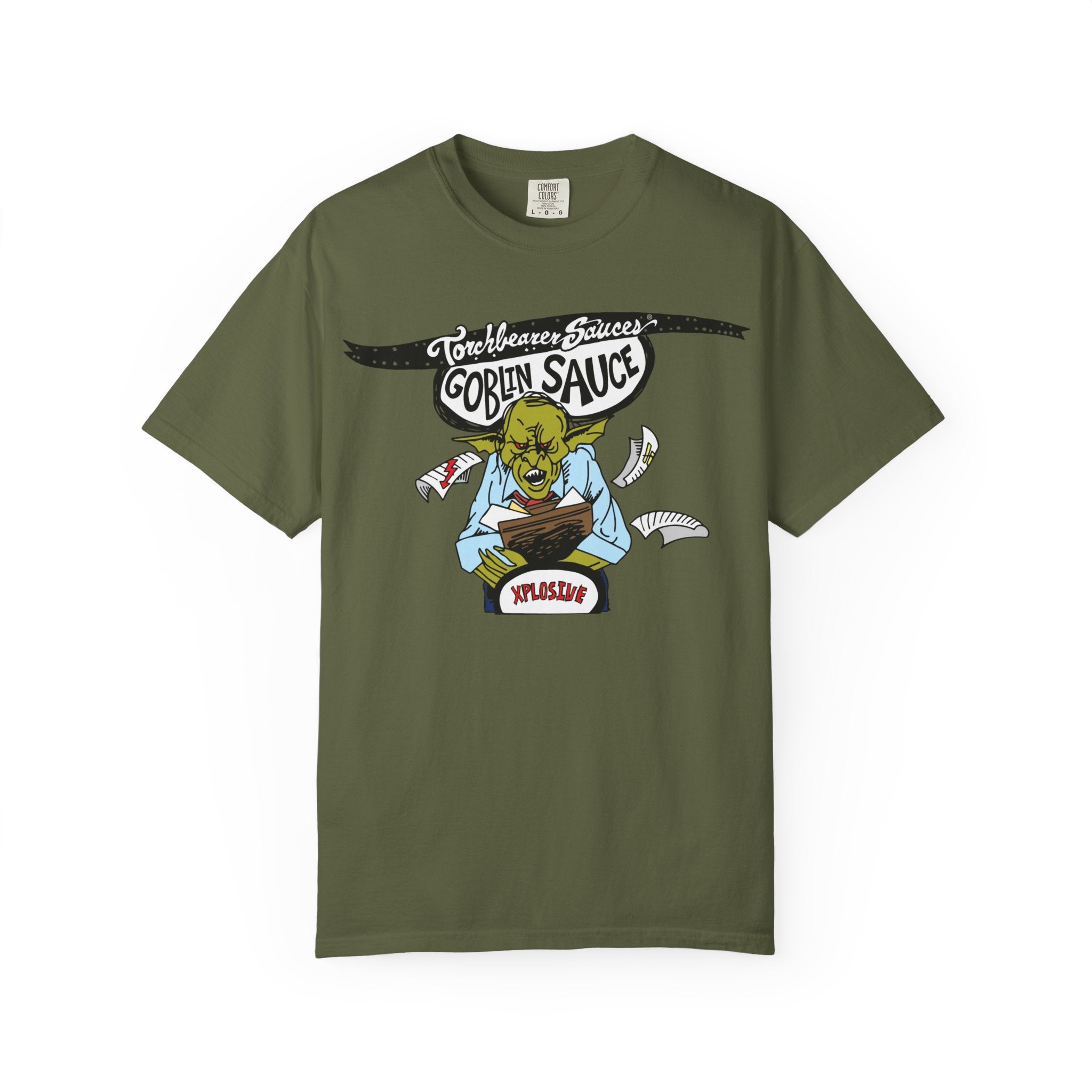 Goblin Sauce Character T-Shirt - TorchBearer Sauces
