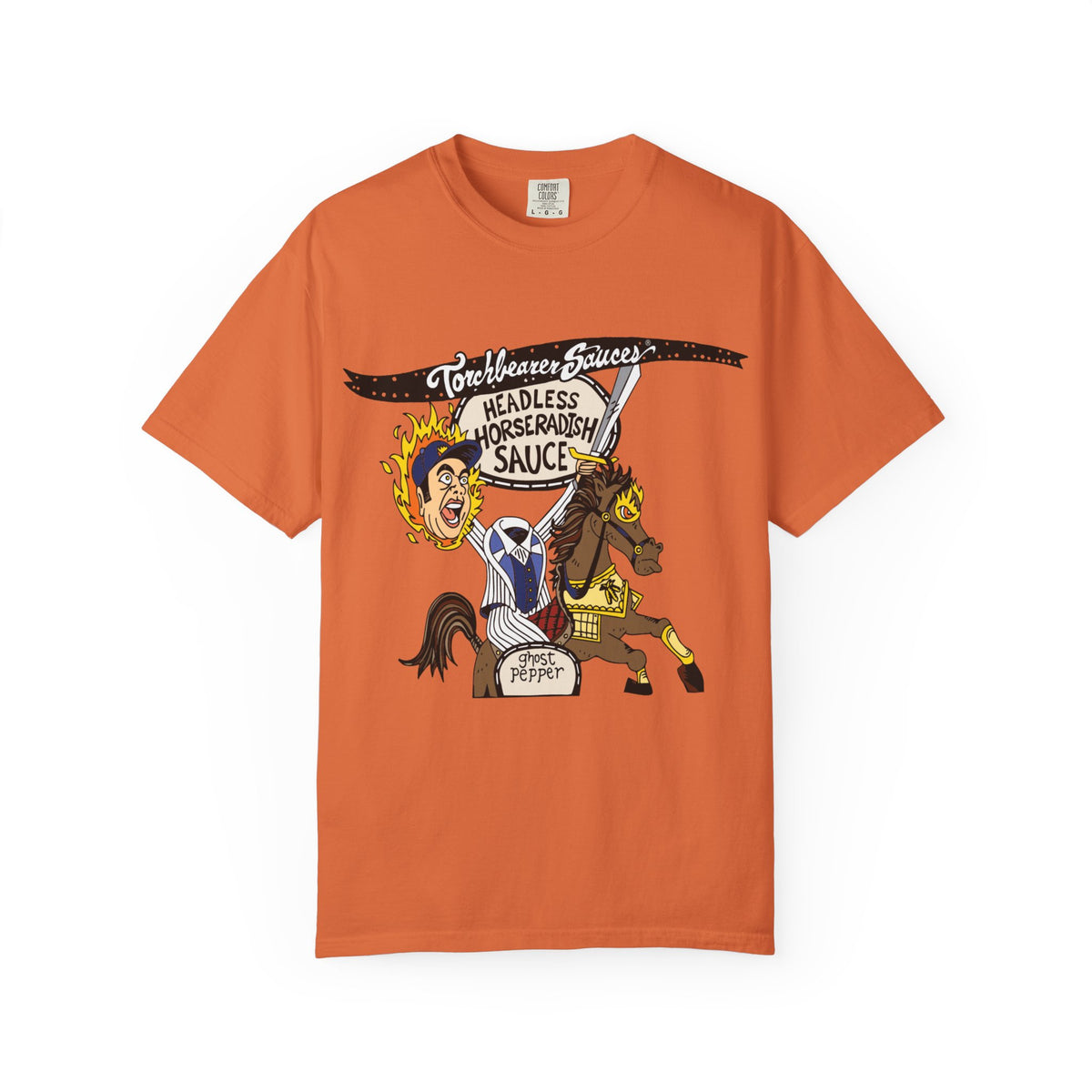 Headless Horseradish Character T-Shirt (multiple colors available)