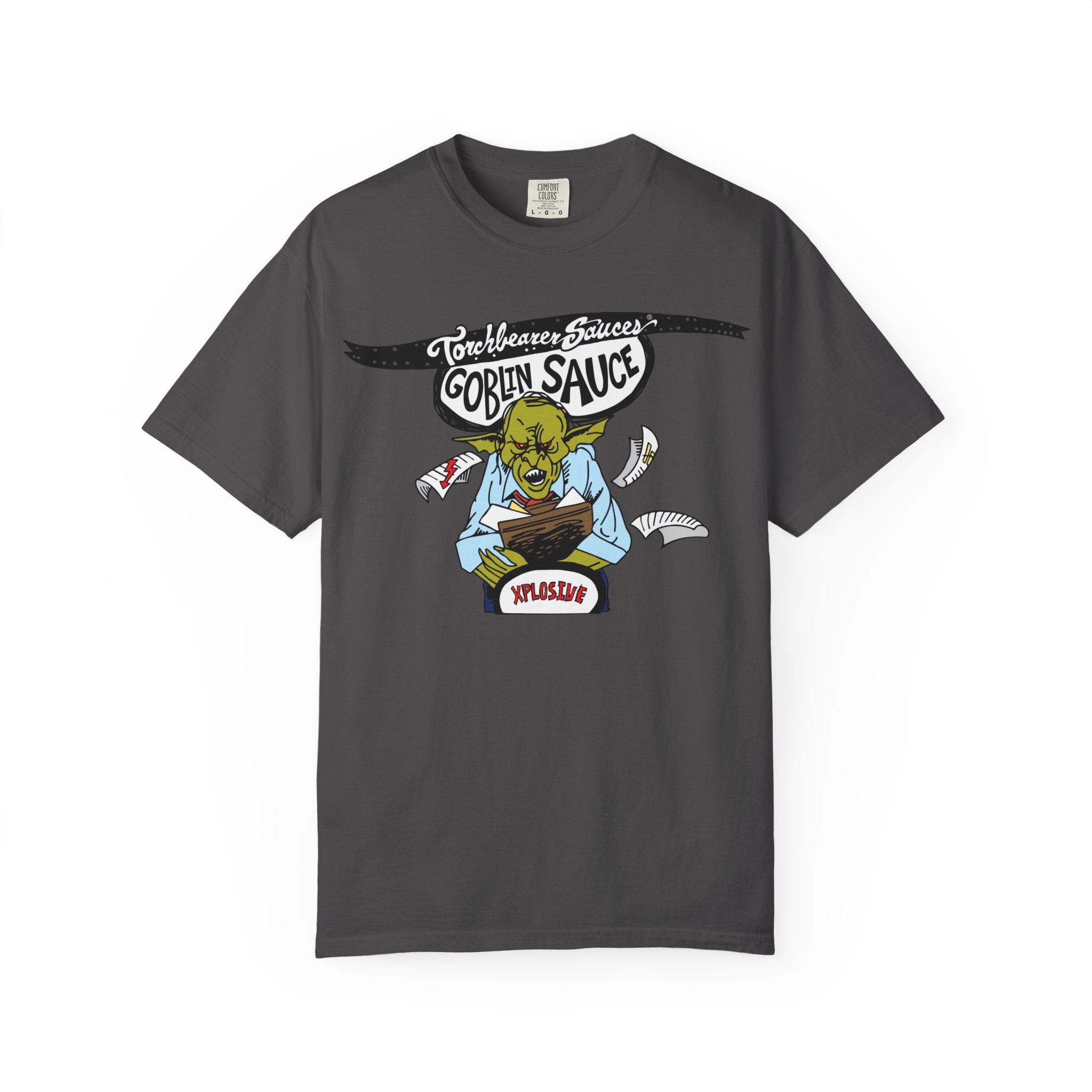 Goblin Sauce Character T-Shirt - TorchBearer Sauces