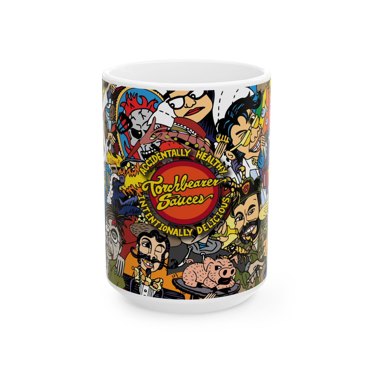 TorchBearer Characters Ceramic Mug  (11oz, 15oz)