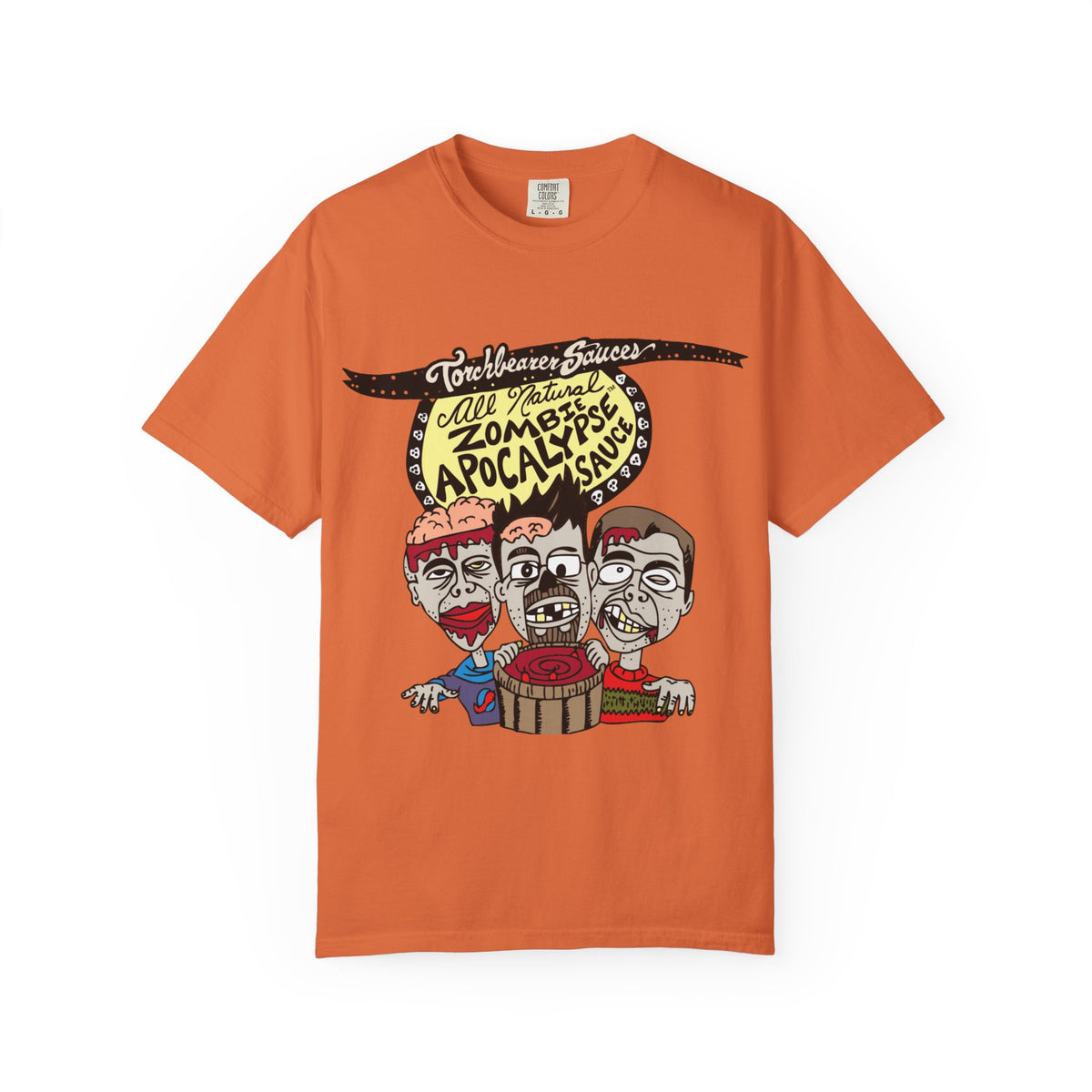 Zombie Apocalypse Character T-Shirt (multiple colors available)