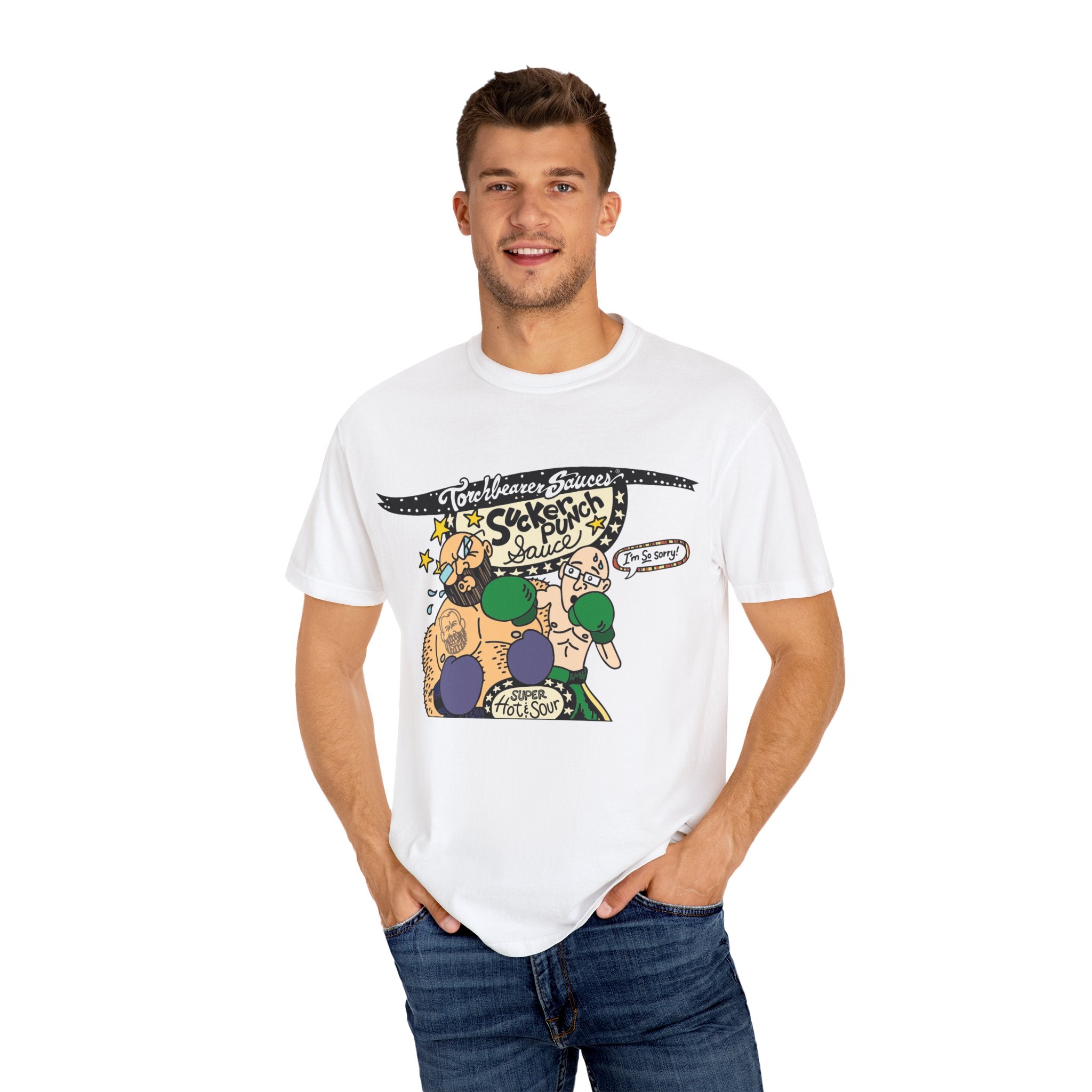 Sucker Punch T-Shirt - TorchBearer Sauces