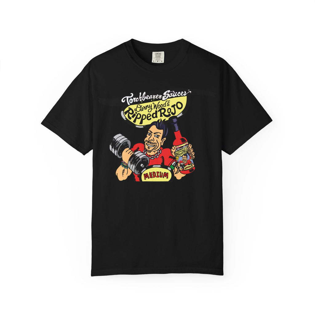 Danny Wood's Ripped Rojo T-Shirt - TorchBearer Sauces
