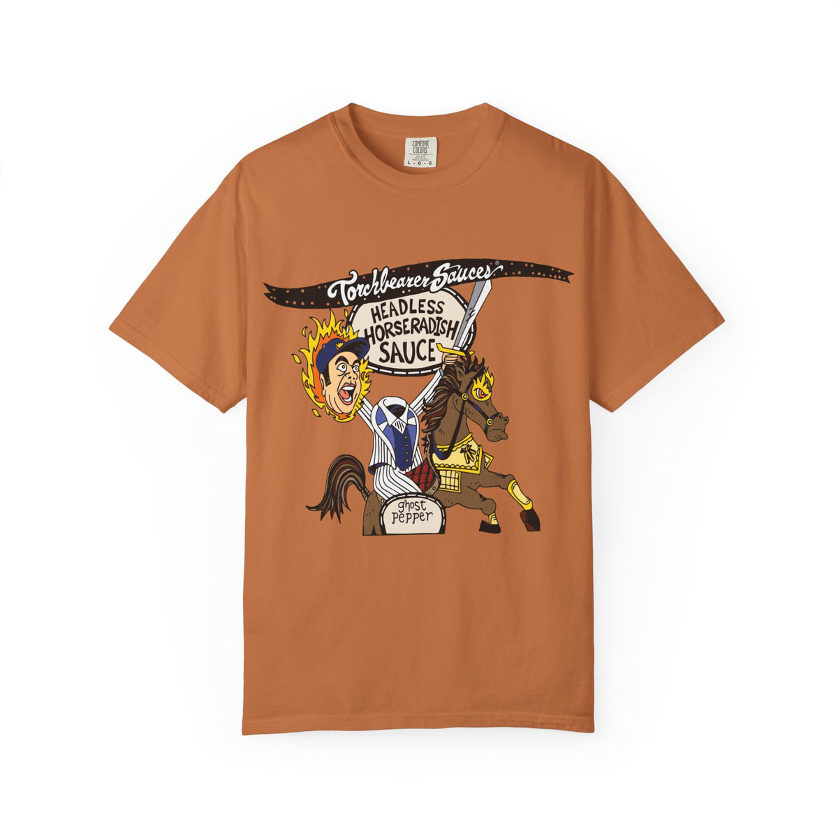 Headless Horseradish Character T-Shirt (multiple colors available)