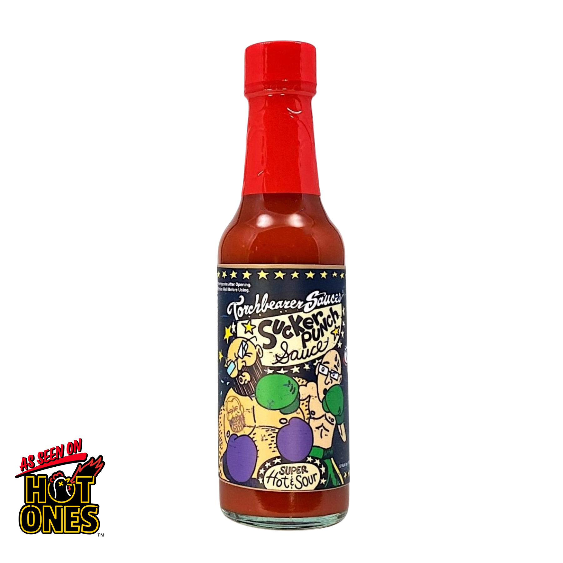 TorchBearer Sauces Hot Ones Bundle of 7