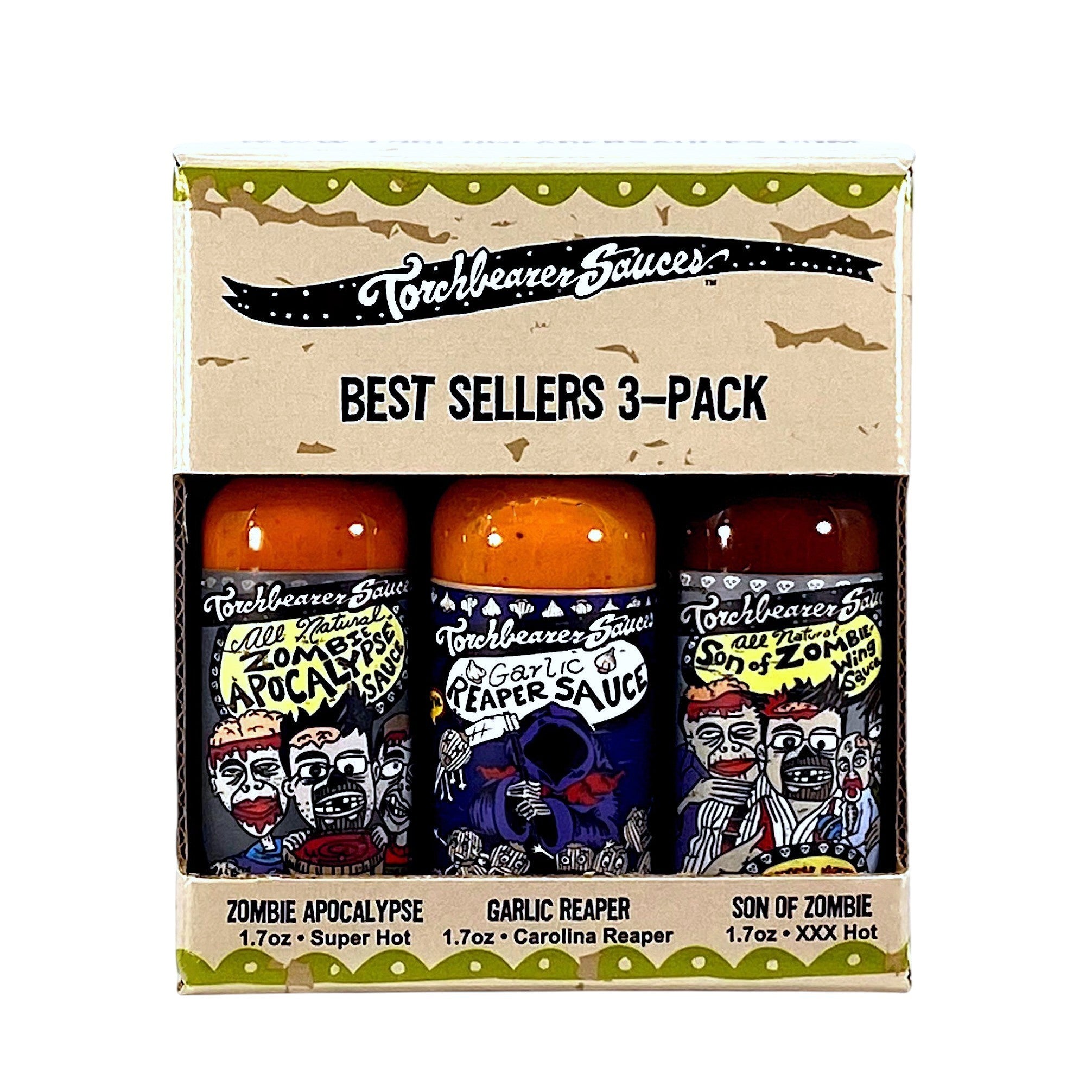 Best Sellers Bottle 3 Pack - TorchBearer Sauces