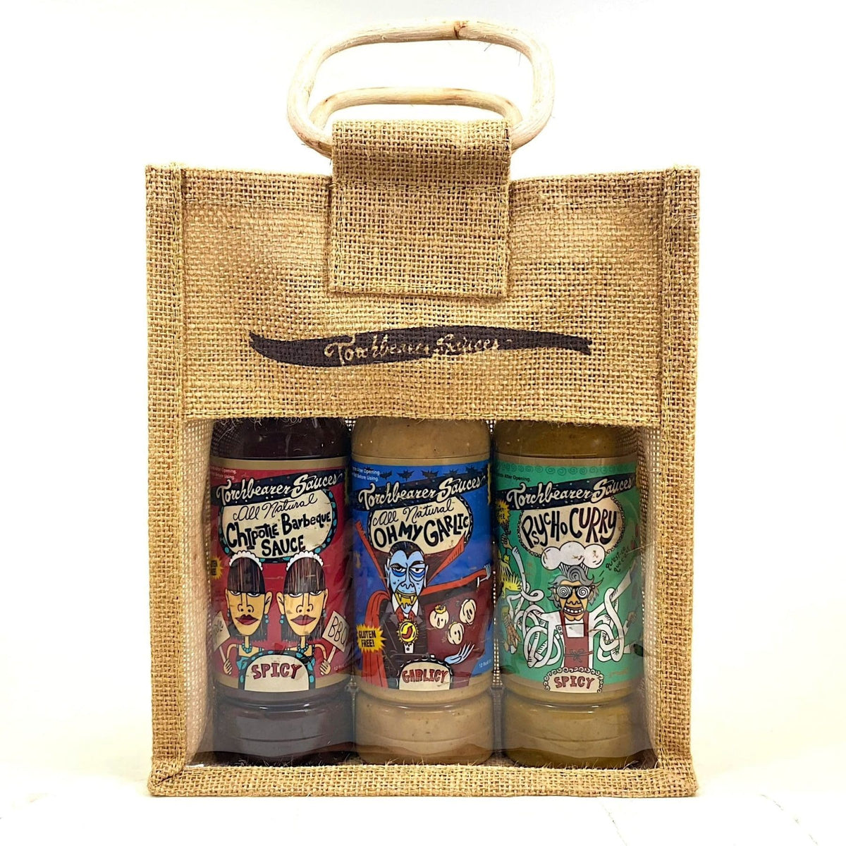 TorchBearer Jute Gift Bag