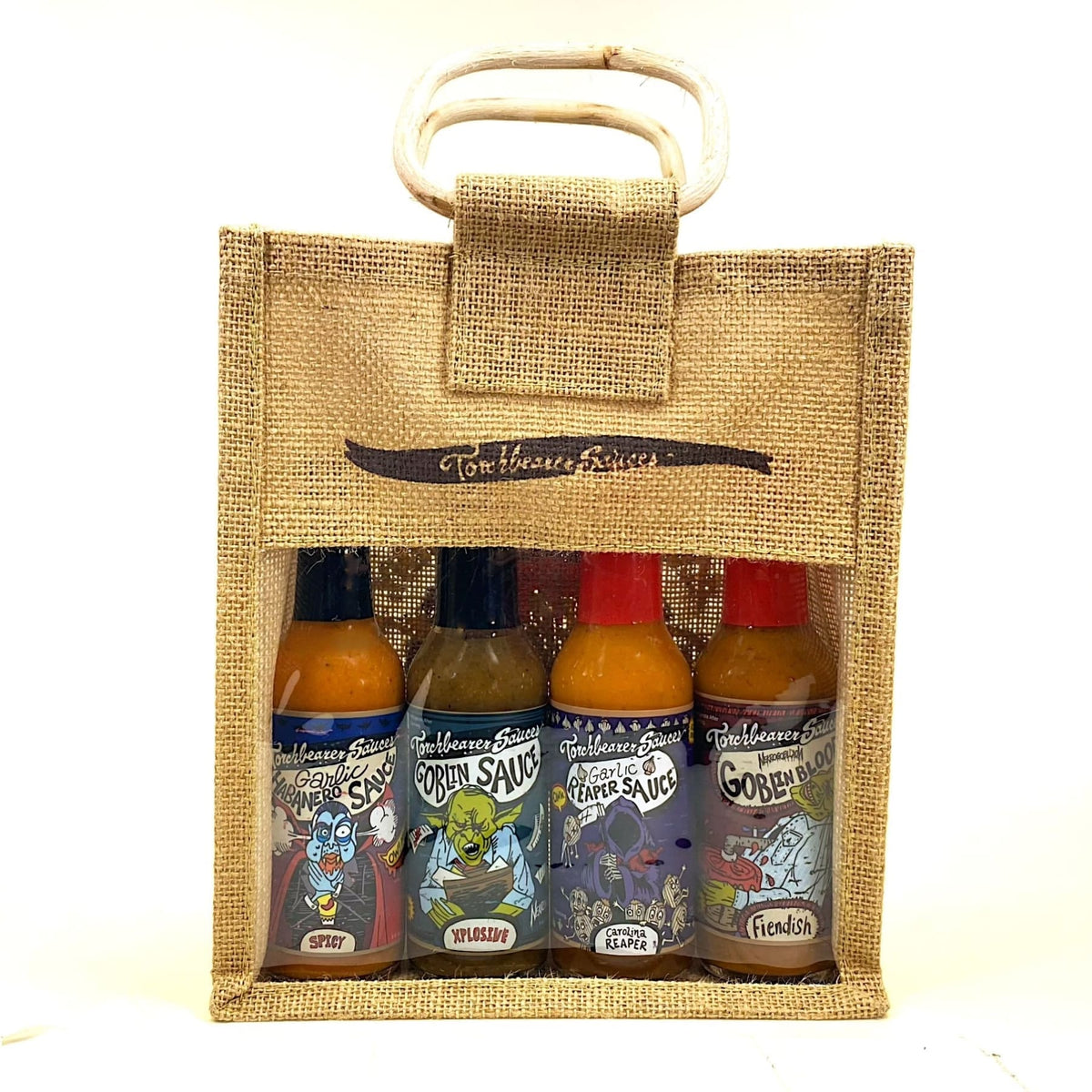 TorchBearer Jute Gift Bag