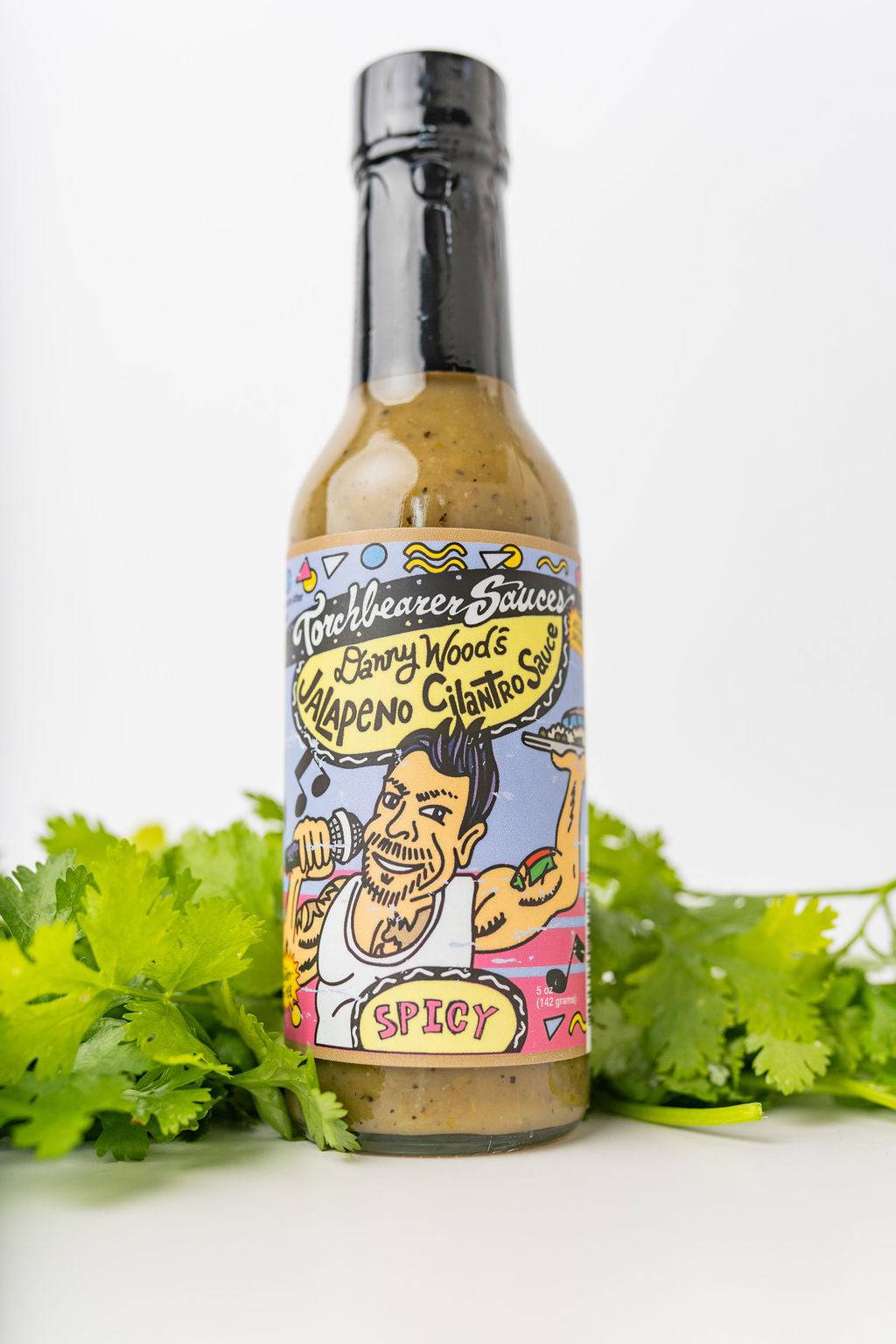 Danny Wood's Jalapeno Cilantro Sauce - 3 Bottle Bundle
