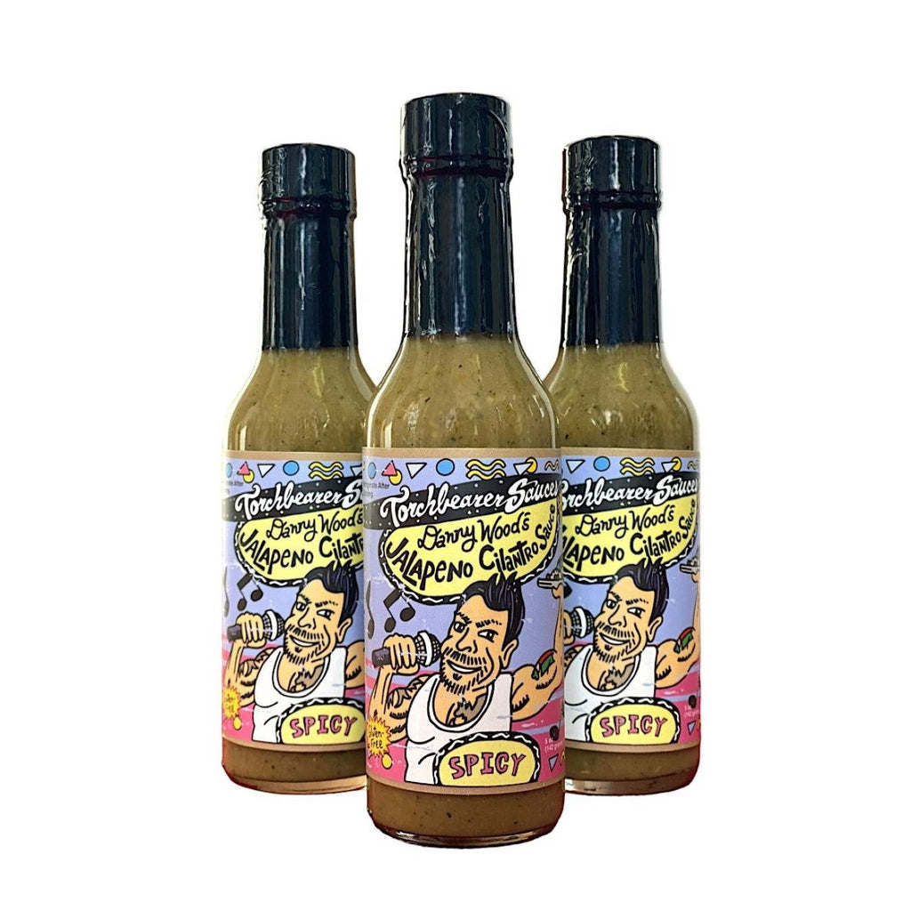 Danny Wood's Jalapeno Cilantro Bundle - 3 Bottles - TorchBearer Sauces