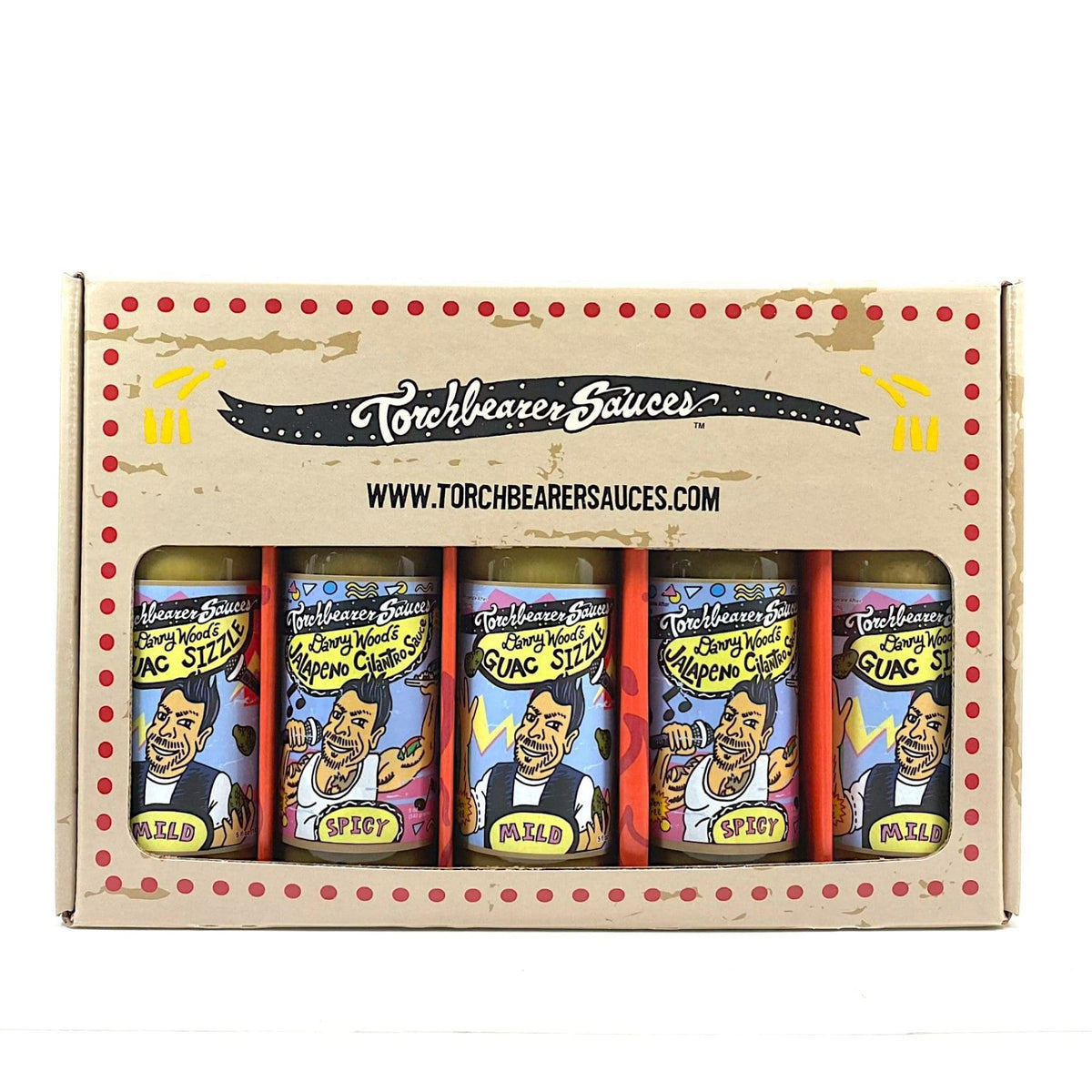 3 Guac Sizzles and 2 Jalapeno Cilantros | 5 Bottles | 5oz
