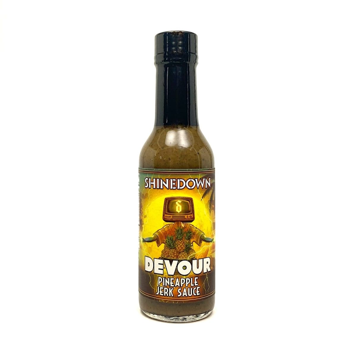 Shinedown&#39;s Devour Pineapple Jerk Sauce | Bottle | 5oz