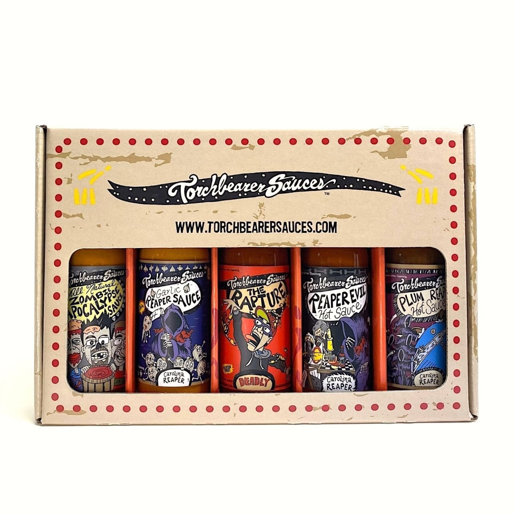 End of the World 5-Pack - TorchBearer Sauces