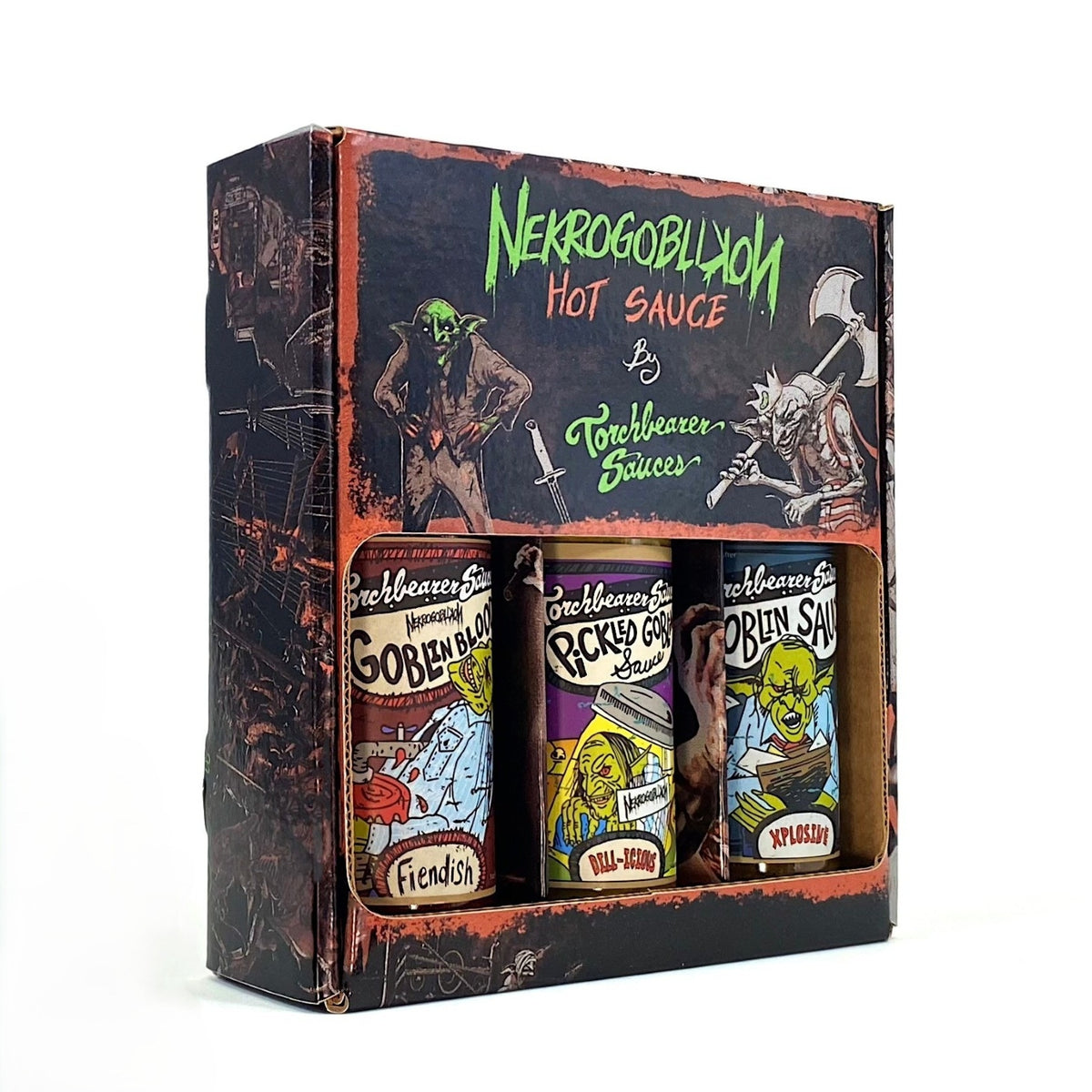 Nekrogoblikon Going Goblin Gift Box - Hot sauce trio