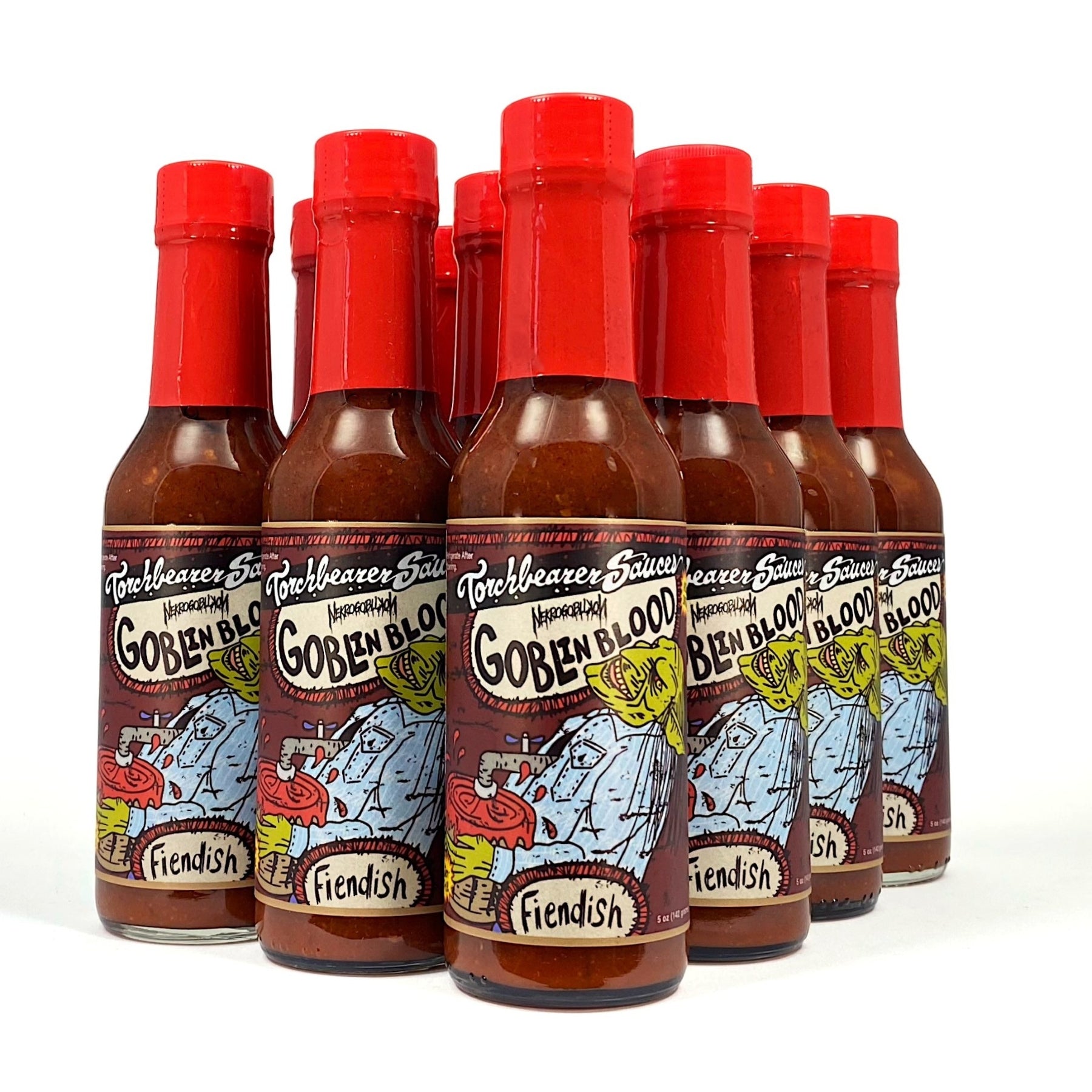 Nekrogoblikon's Goblin Blood - Case of 12 - TorchBearer Sauces