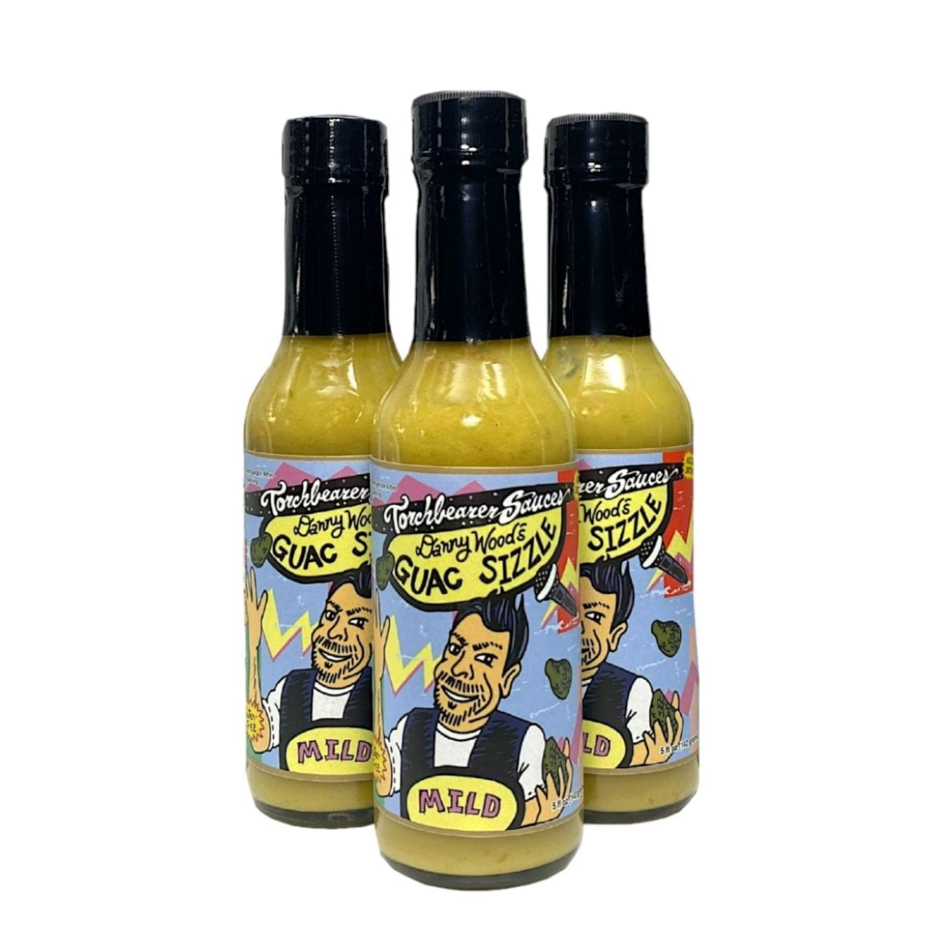 Danny Wood's Guac Sizzle 3 bottles