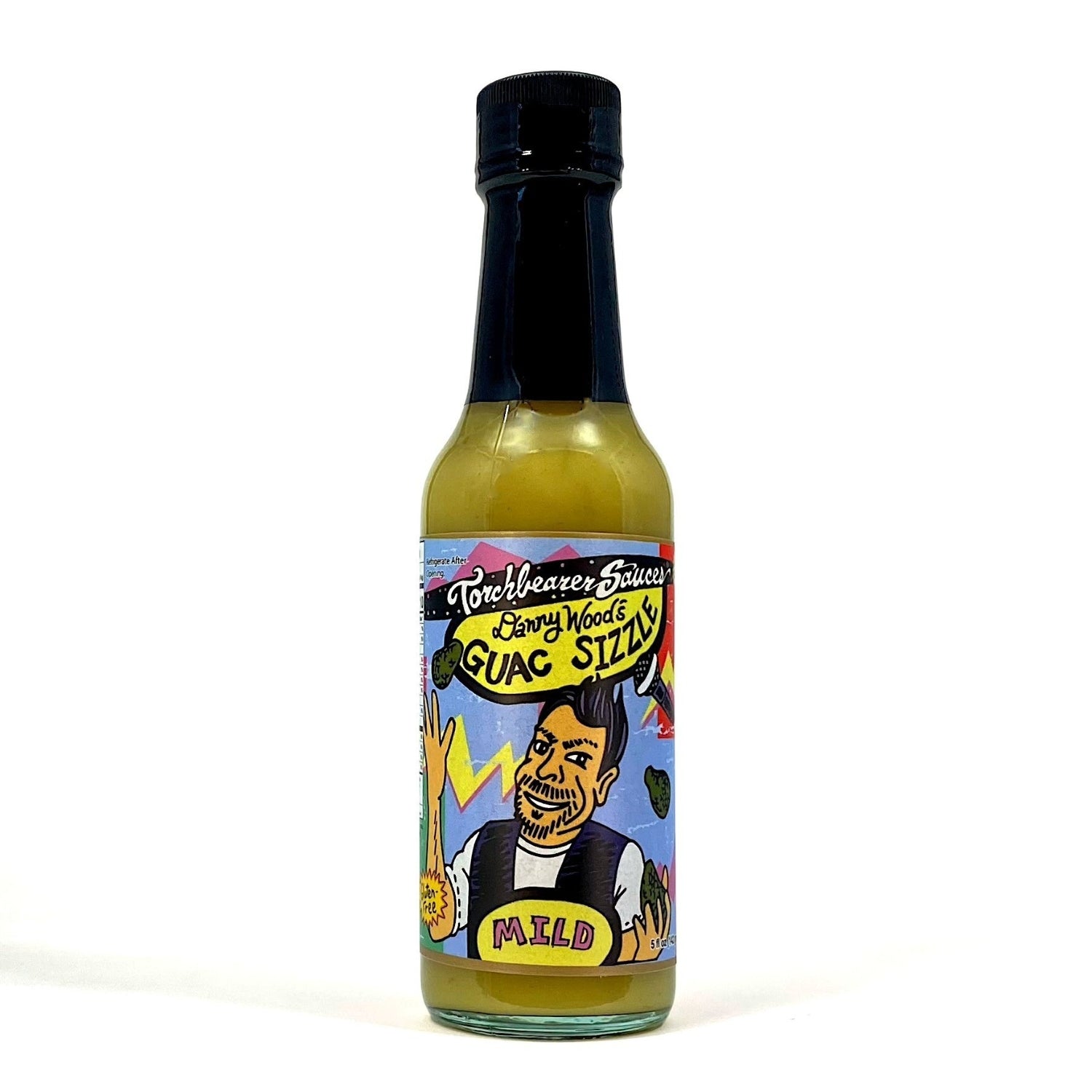 Danny Wood's Guac Sizzle | Avocado Jalapeño Sauce - TorchBearer Sauces