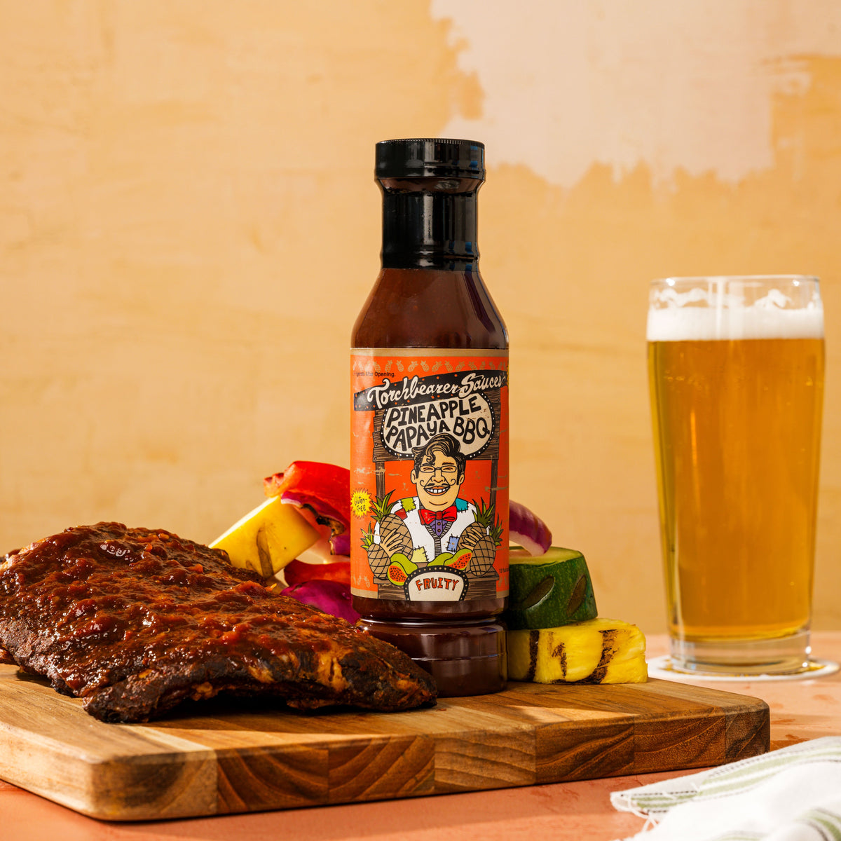 Pineapple Papaya BBQ