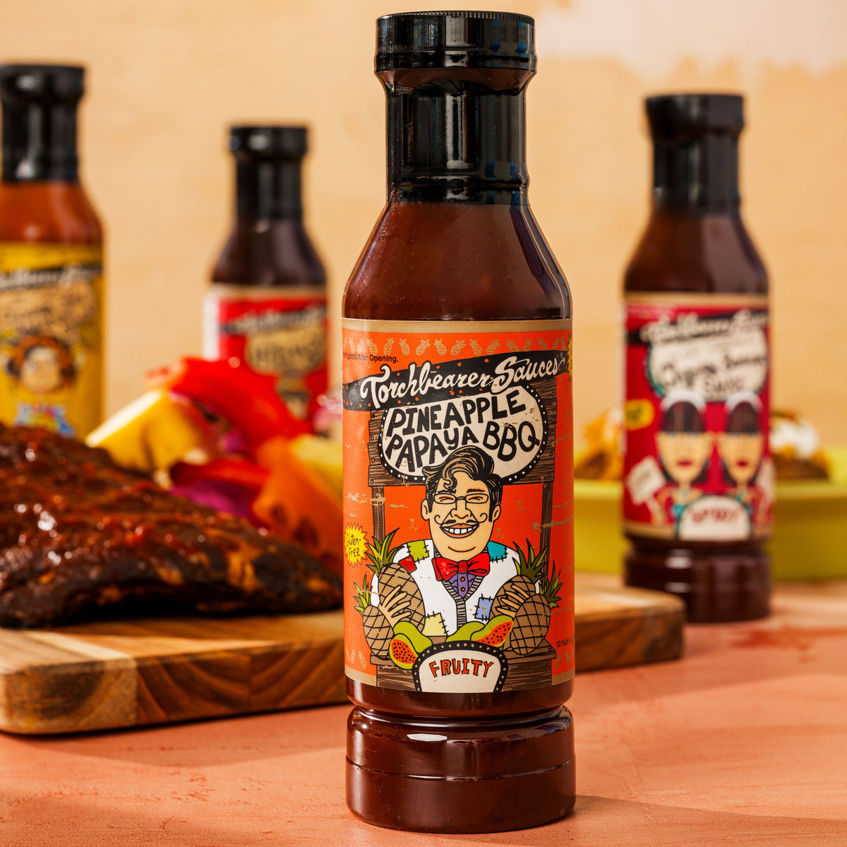 Pineapple Papaya BBQ