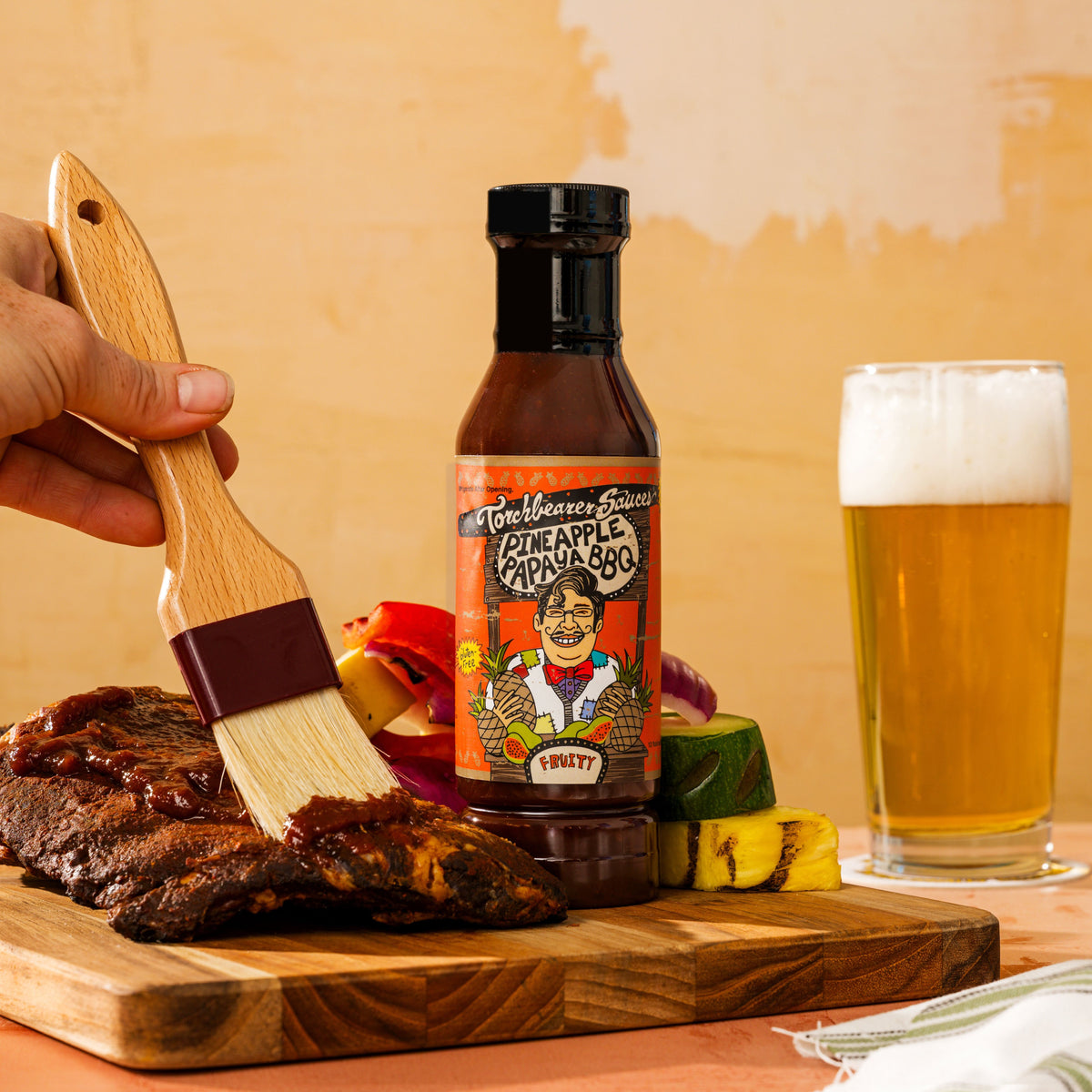 Pineapple Papaya BBQ