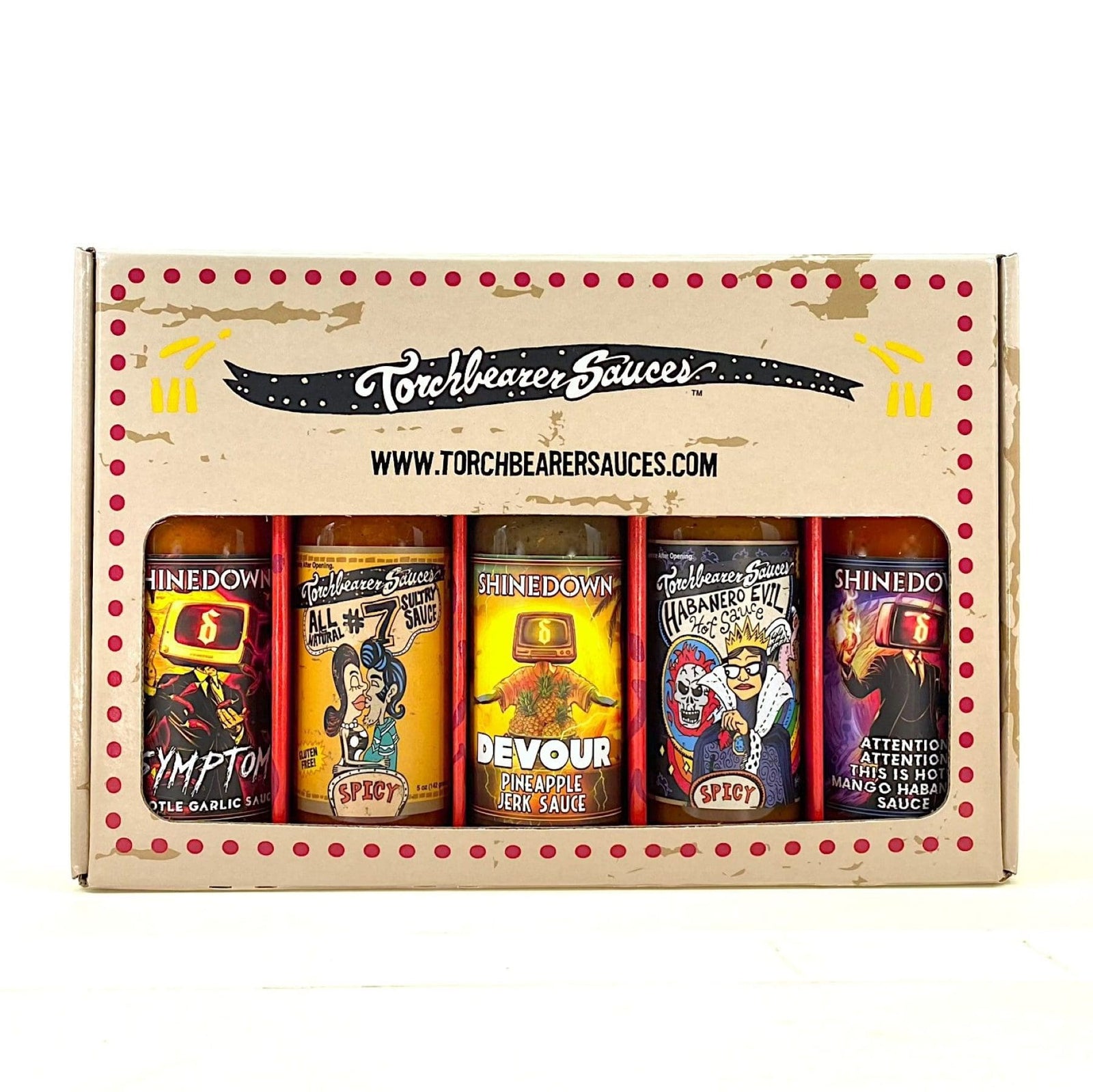 Shinedown's Spicy 5-Pack