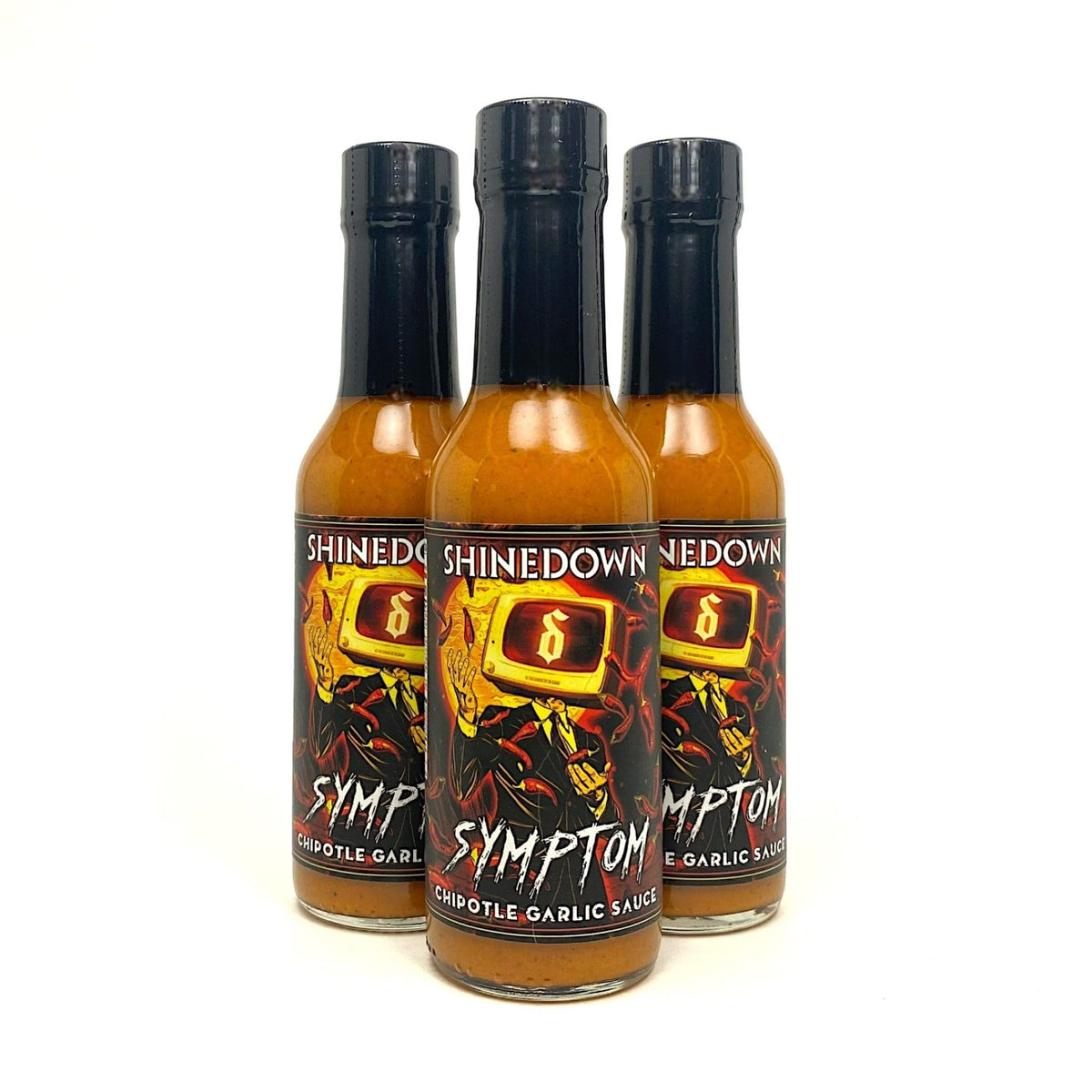 Shinedown&#39;s Symptom 3 bottles