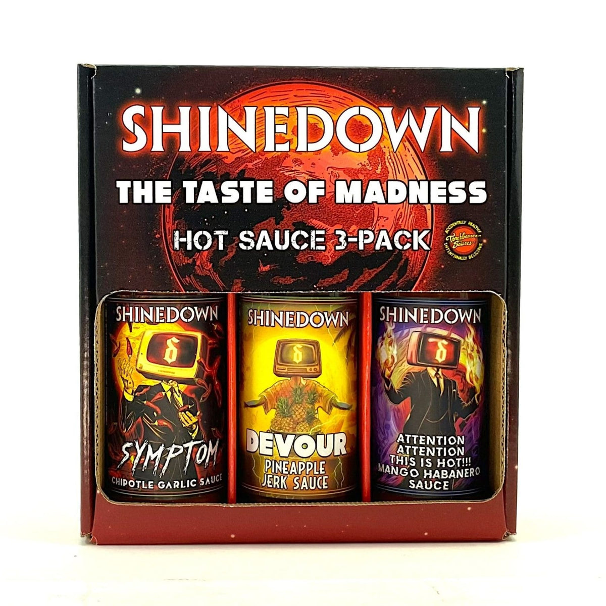 Shinedown&#39;s The Taste of Madness | 3 Bottles with Collector&#39;s Box | 5oz