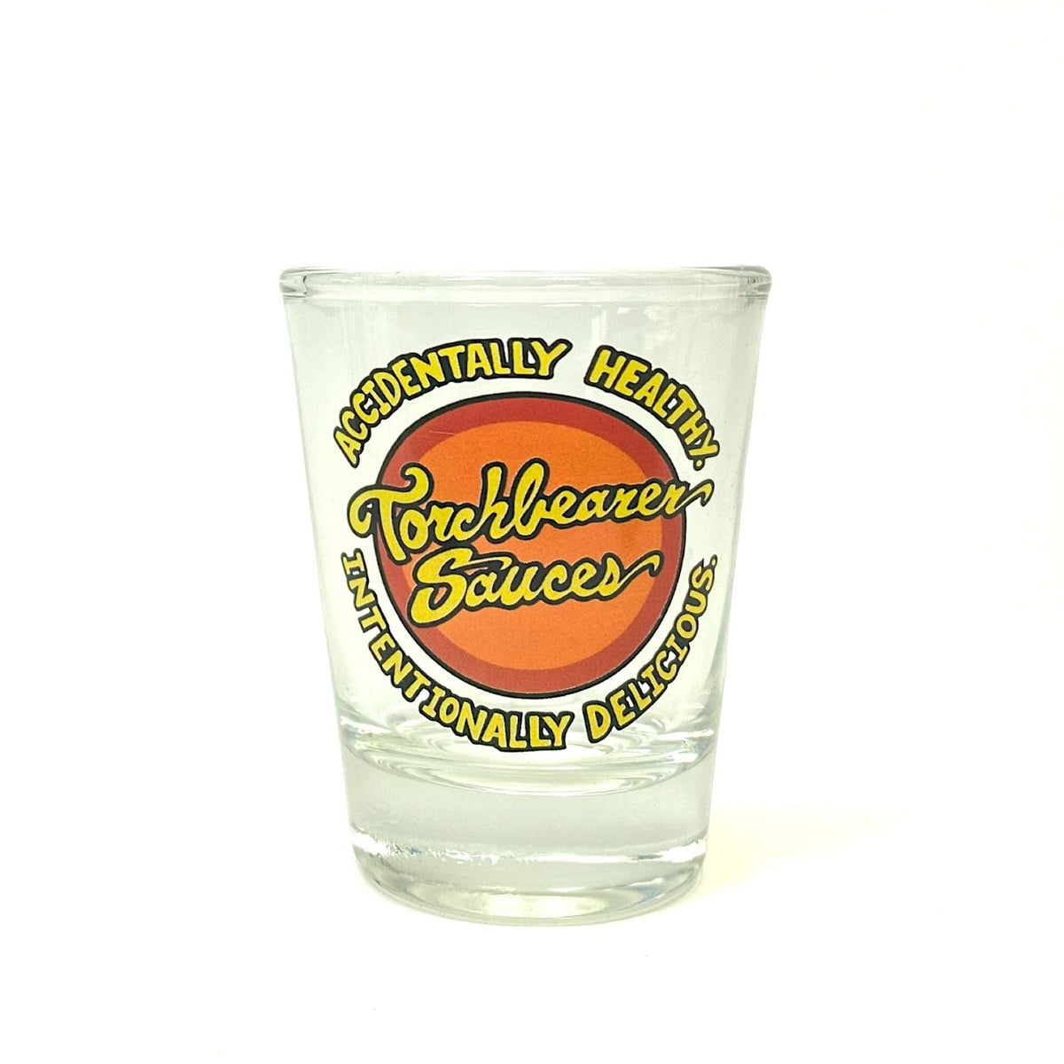Torchbearer Shot Glass