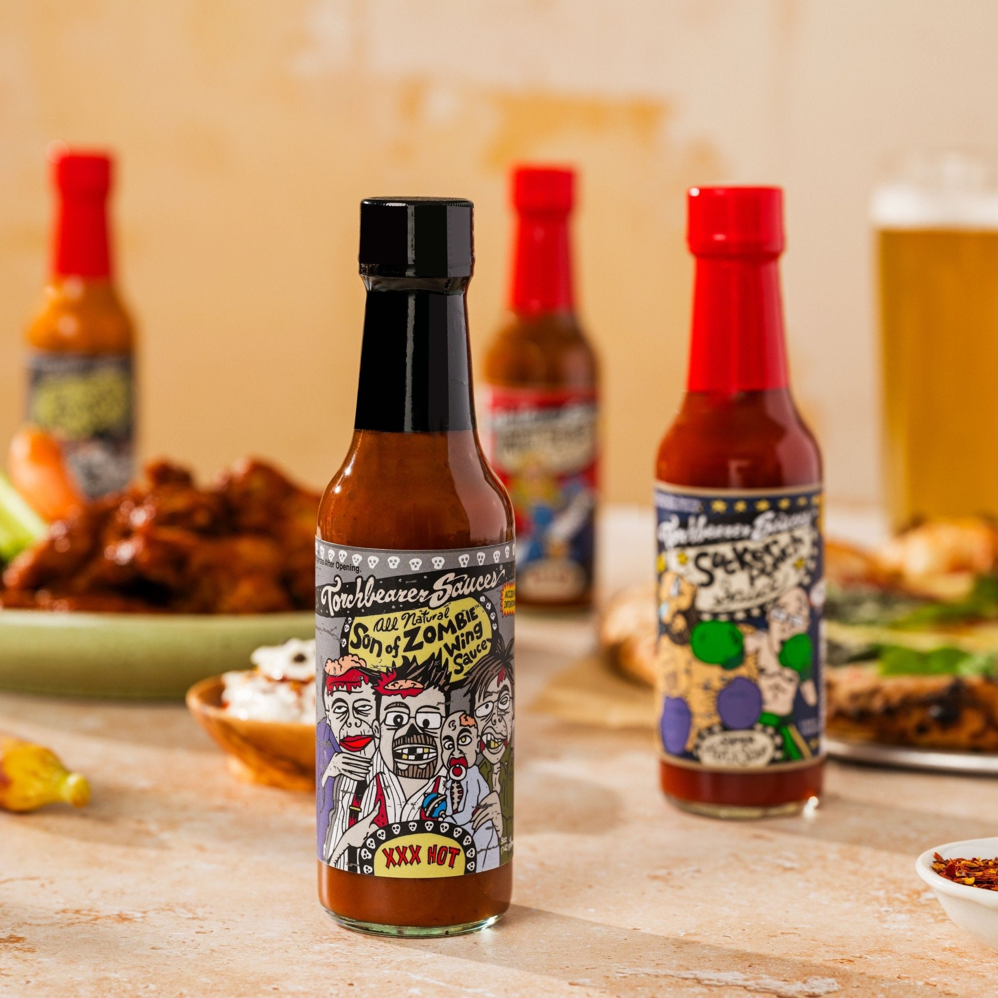 Hot sauce ポラロイド チソン 公式 Son of Zombie Sweet and Smoky Hot Sauce 5 oz | TorchBearer