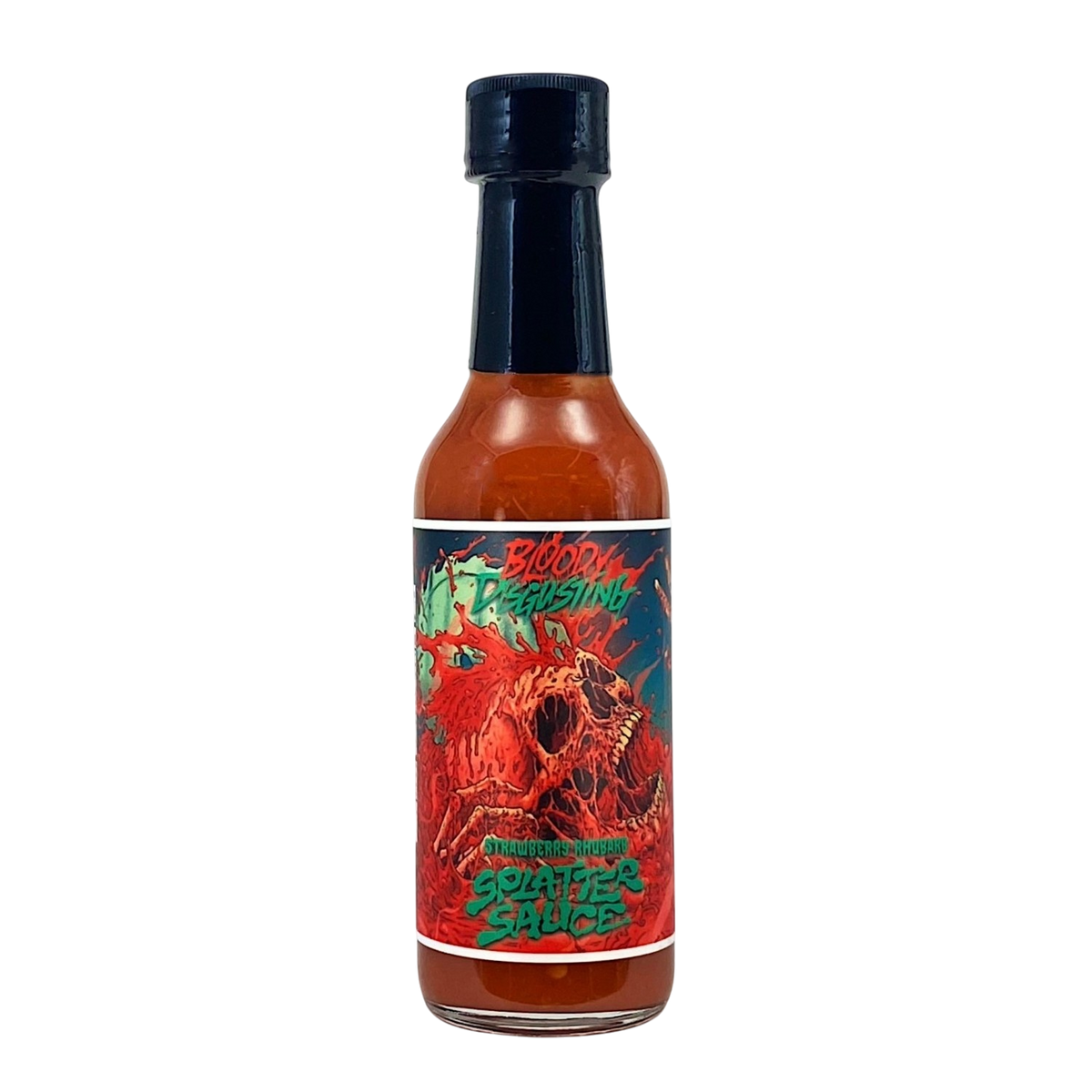 Bloody Disgusting's Splatter Sauce Strawberry and Rhubarb