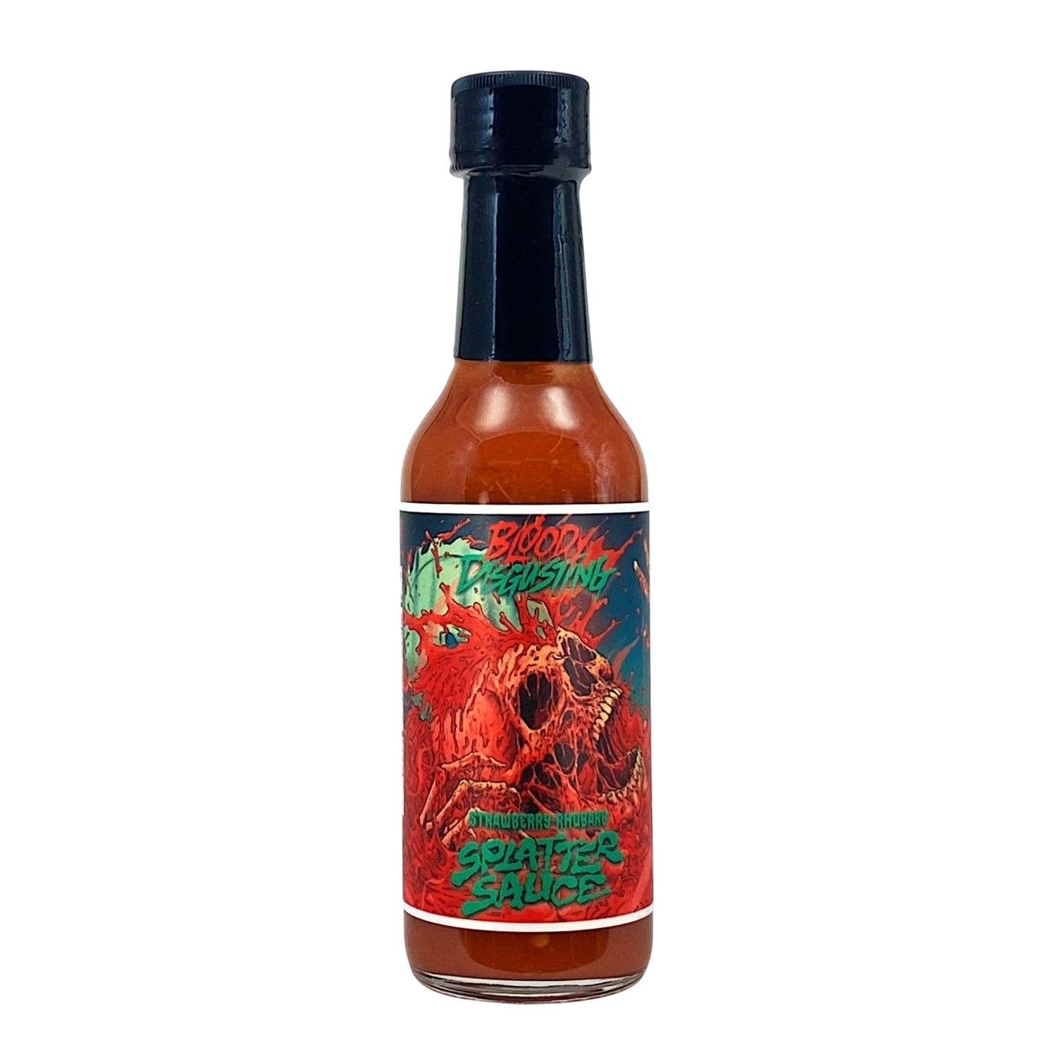 Bloody Disgusting's Splatter Sauce Strawberry and Rhubarb