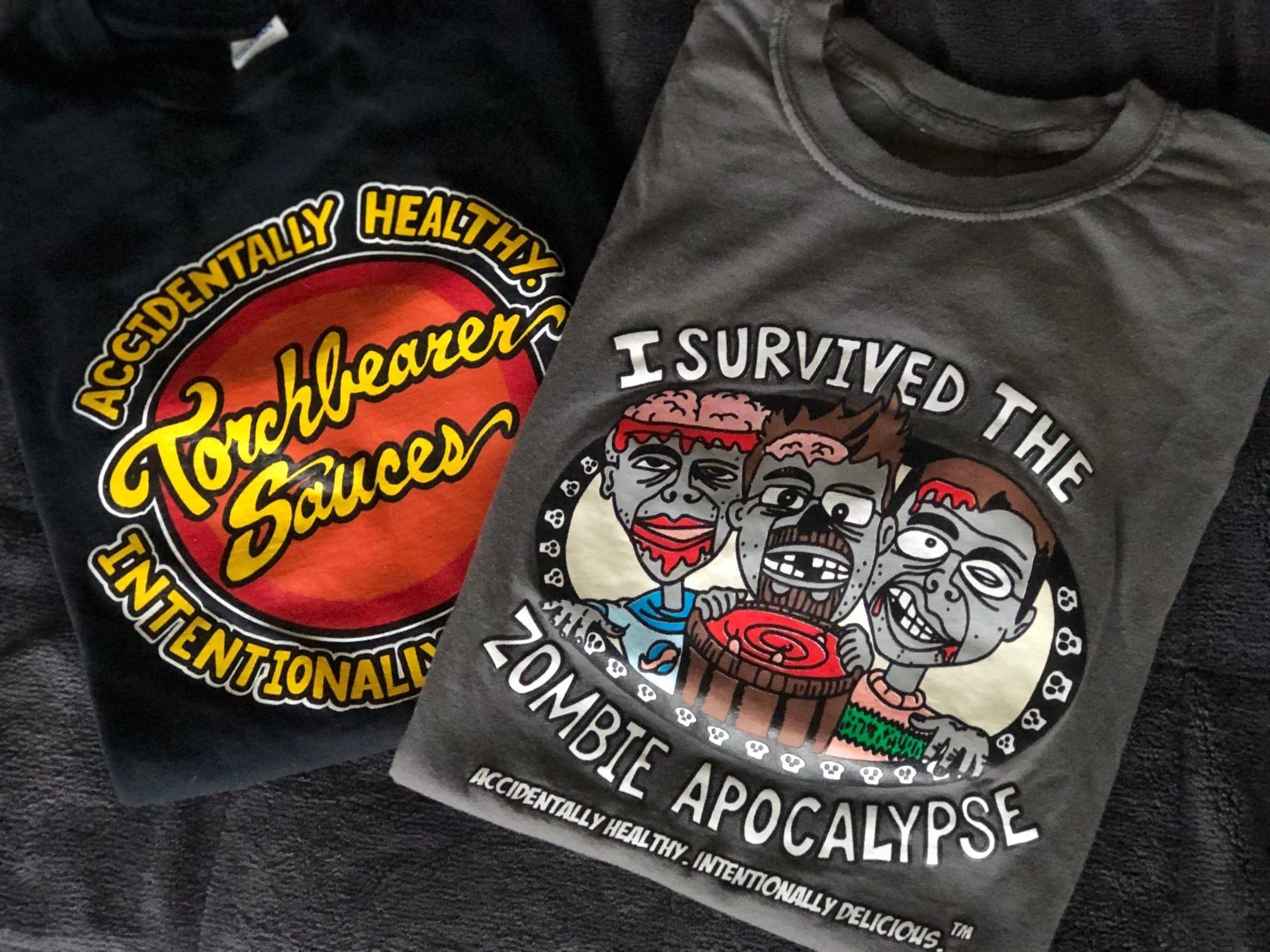 Zombie Apocalypse T-shirt – Official - TorchBearer Sauces