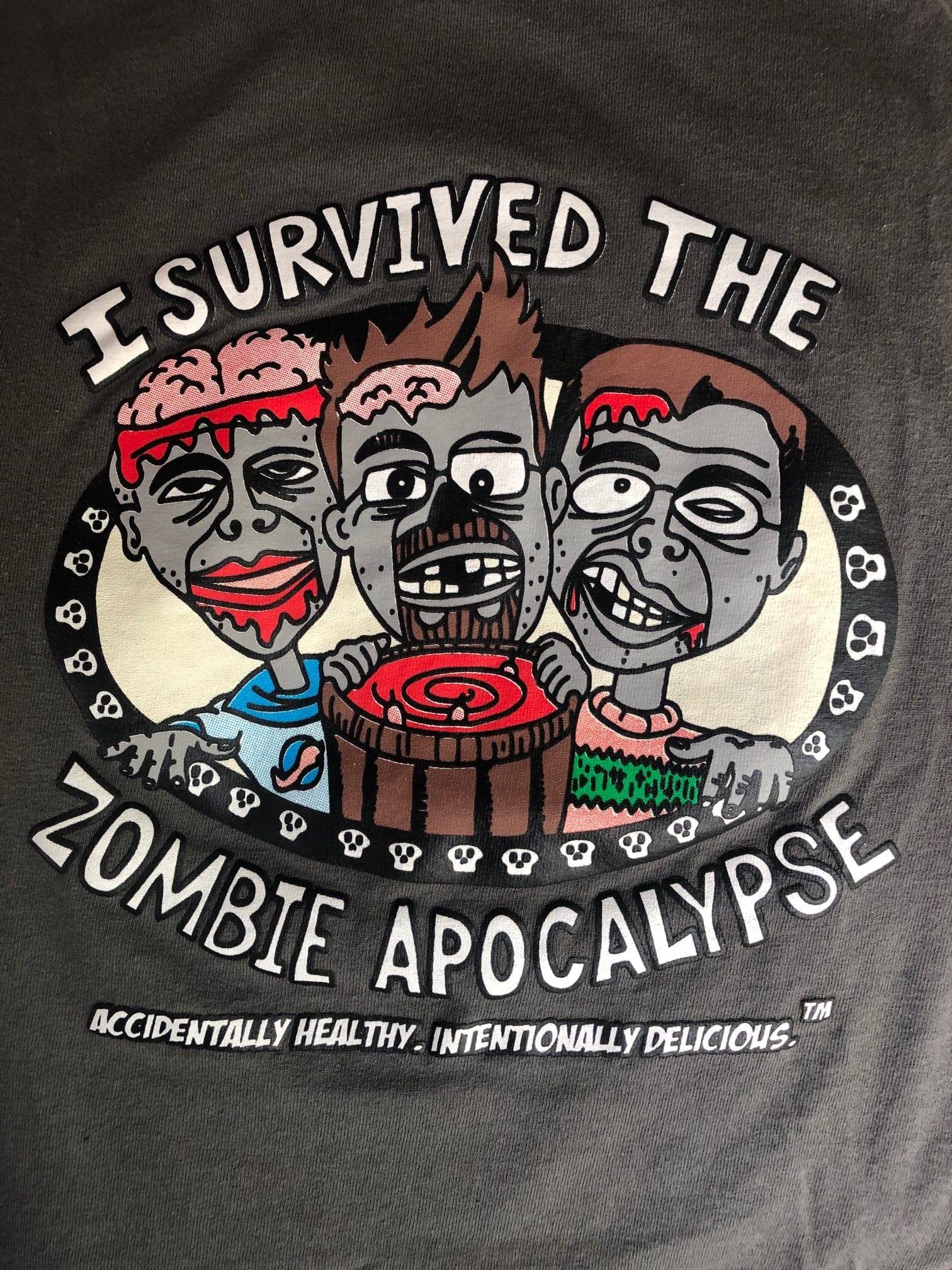 Zombie Apocalypse Shirt | Grey