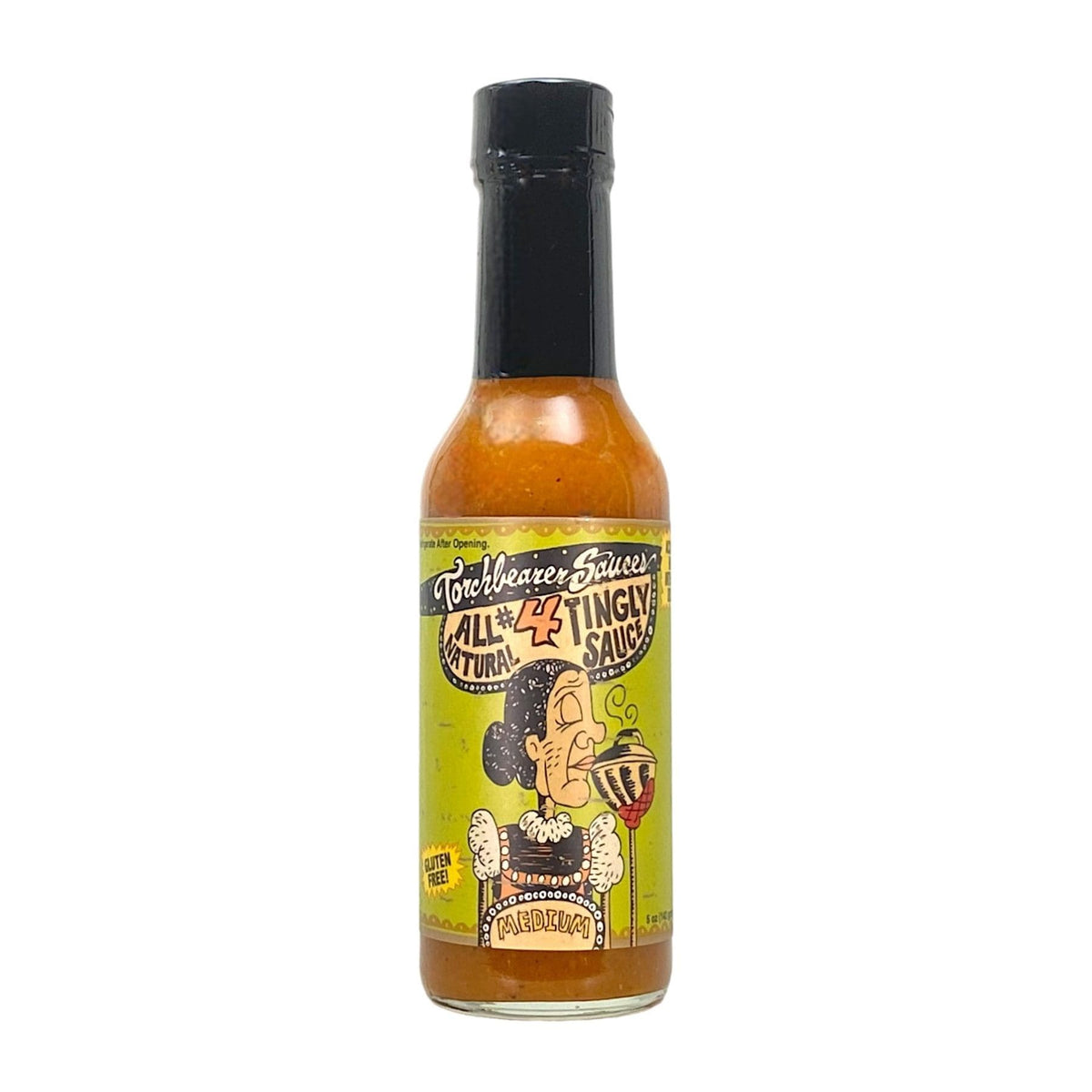 hot sauce with carrots, mandarin oranges, and tomatoes