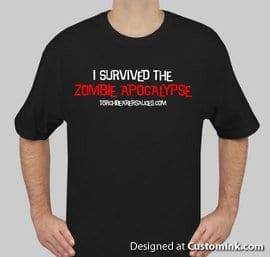 I Survived Shirt | Black