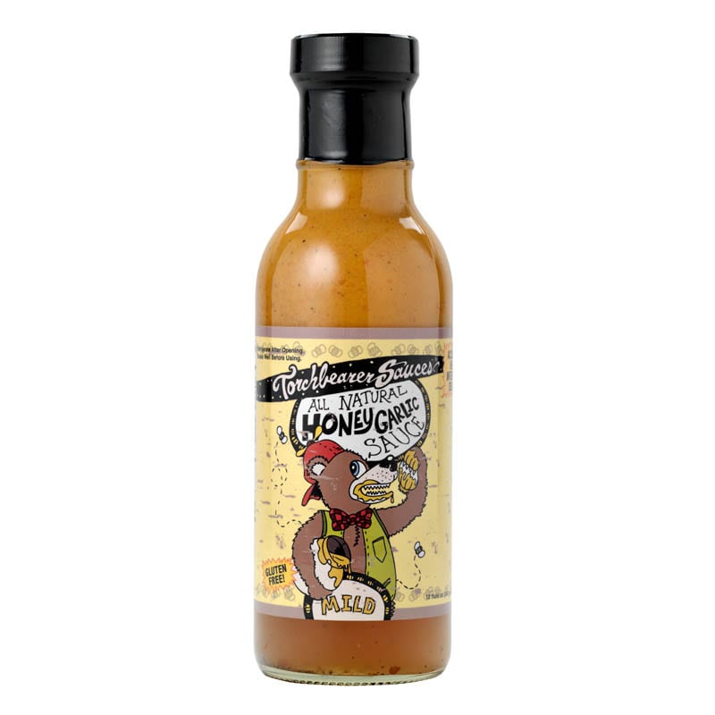 Honey Garlic Sauce | Bottle | 12oz | Torchbearer Sauces